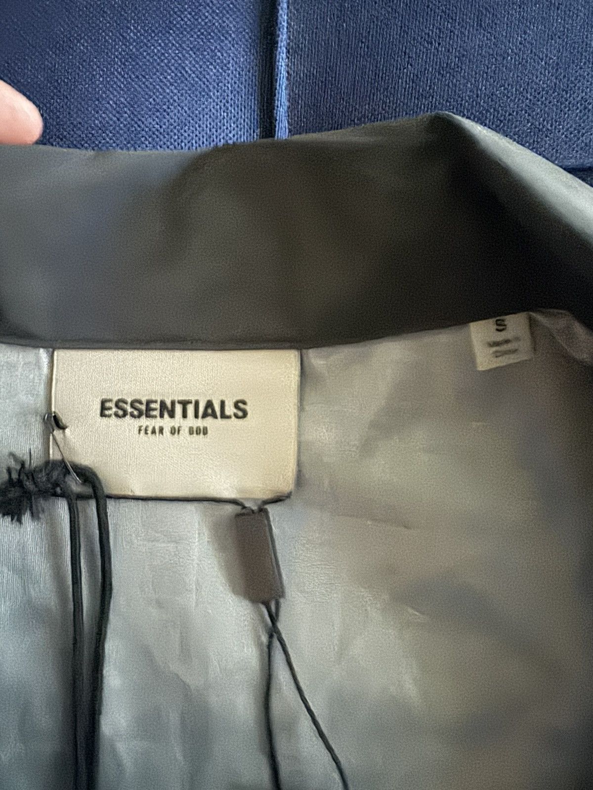 Fear of God Essentials black coach jacket Size US S / EU 44-46 / 1 - 10 Thumbnail
