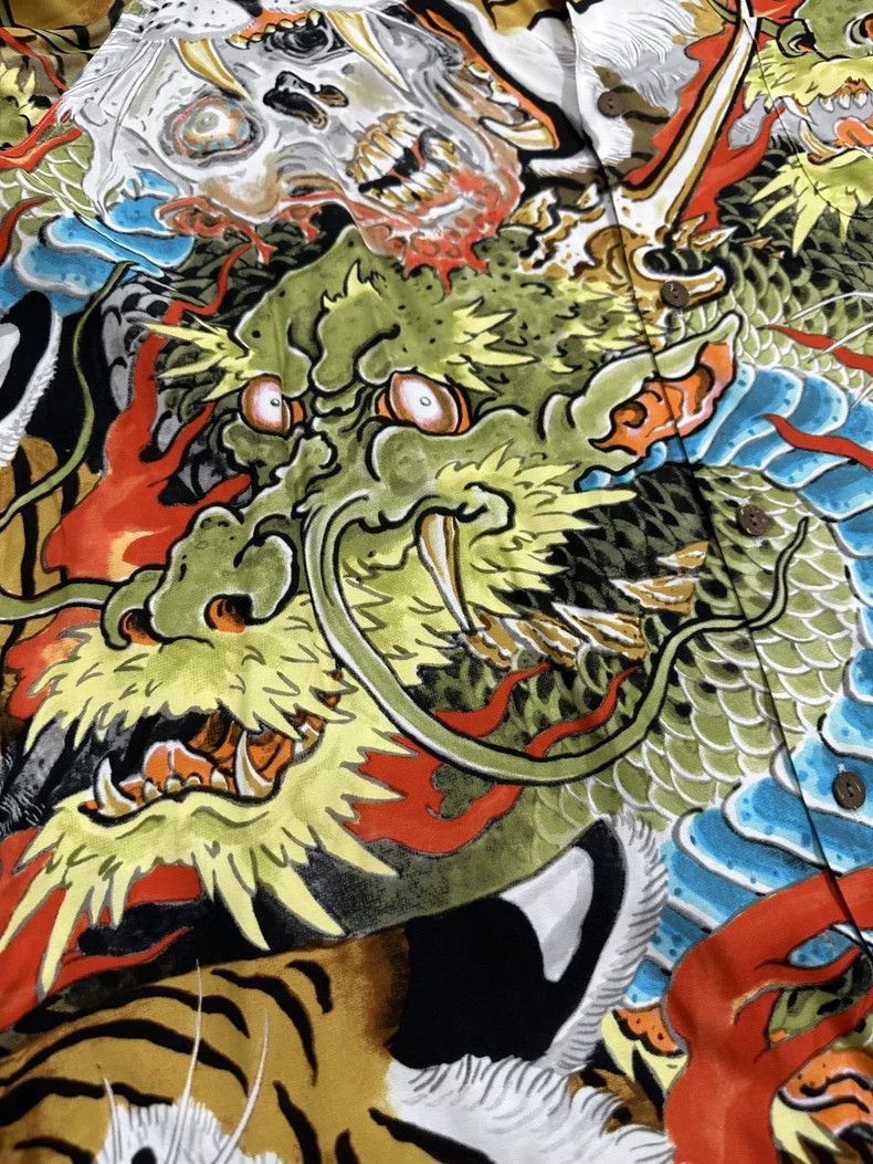 Wacko Maria wacko maria Dragon Tiger full print long sleeves Size US XL / EU 56 / 4 - 6 Thumbnail