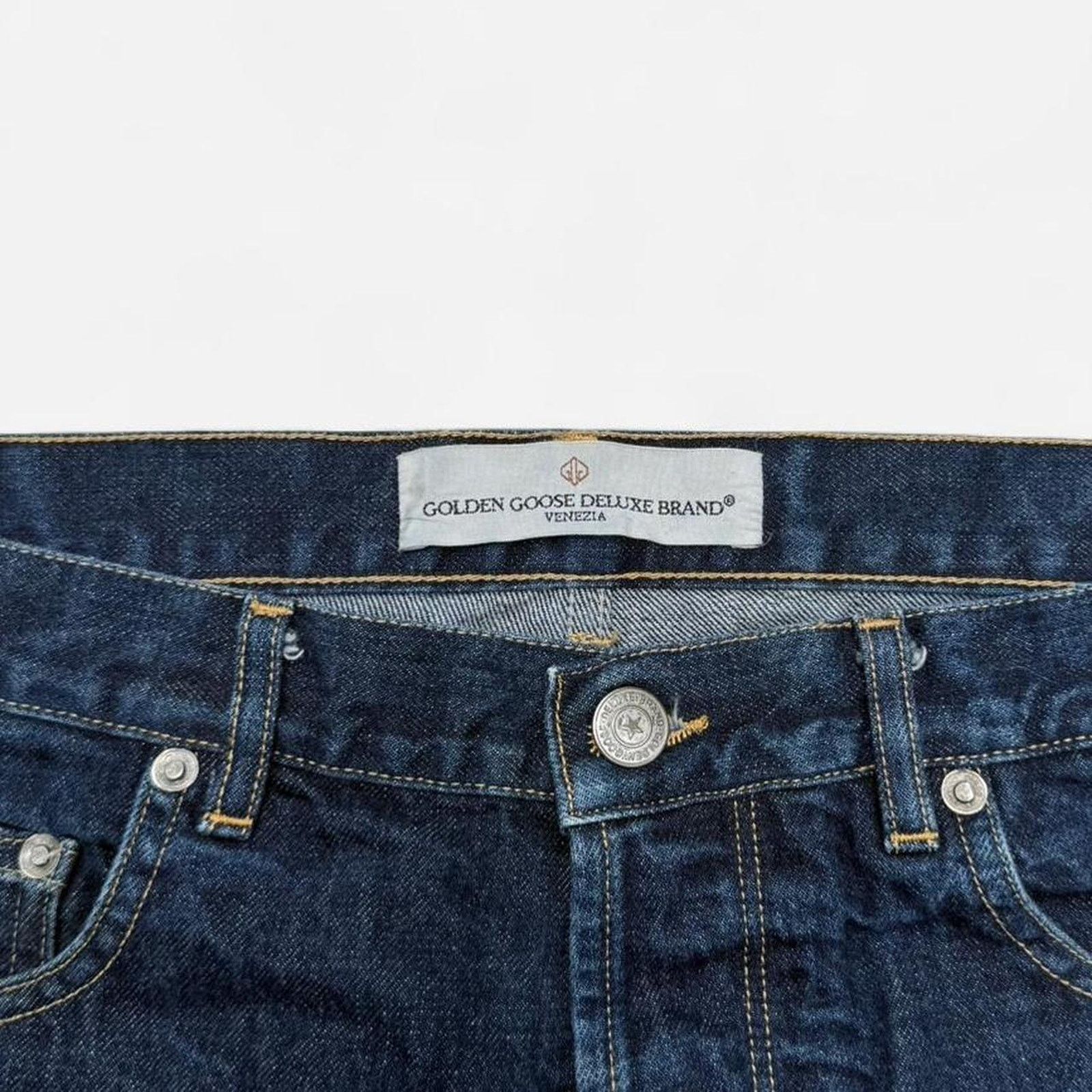 Golden Goose Golden Goose Deluxe Dark Blue Denim Jeans - W30 L32 Size US 30 / EU 46 - 2 Thumbnail