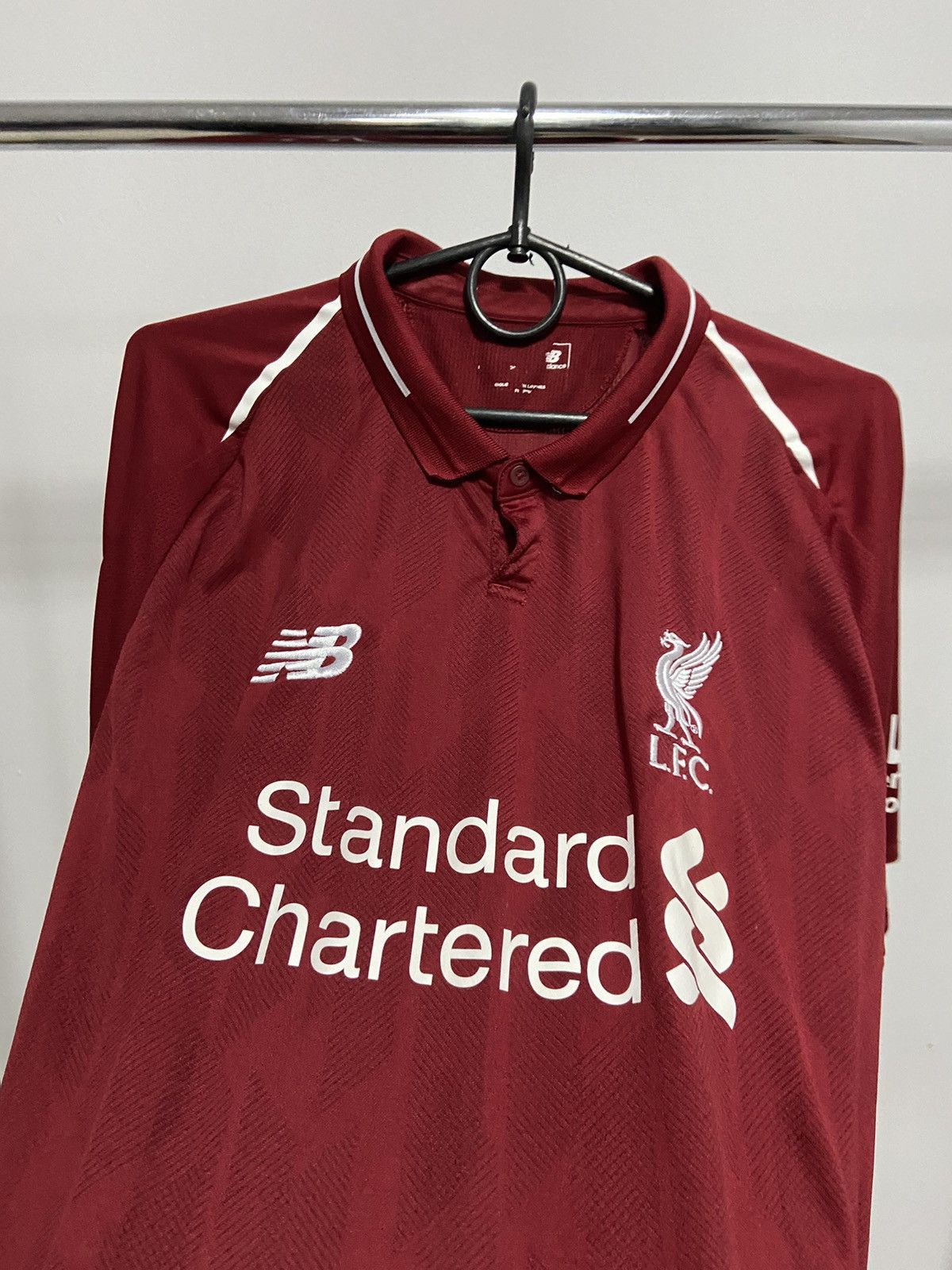 New Balance × Vintage New balance jersey big logo football standard chartered Size US L / EU 52-54 / 3 - 2 Thumbnail