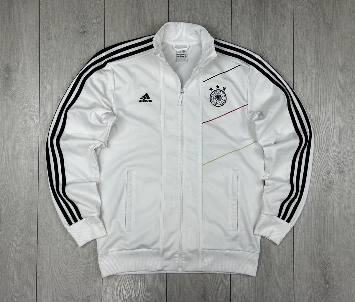 Adidas × Vintage Adidas Vintage Germany Soccer Zip Light Jacket Size M Size US M / EU 48-50 / 2 - 1 Thumbnail