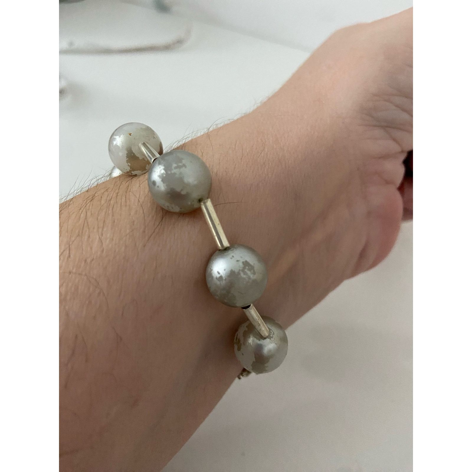 Other bead bracelet with sterling silver clasp Size ONE SIZE - 2 Thumbnail