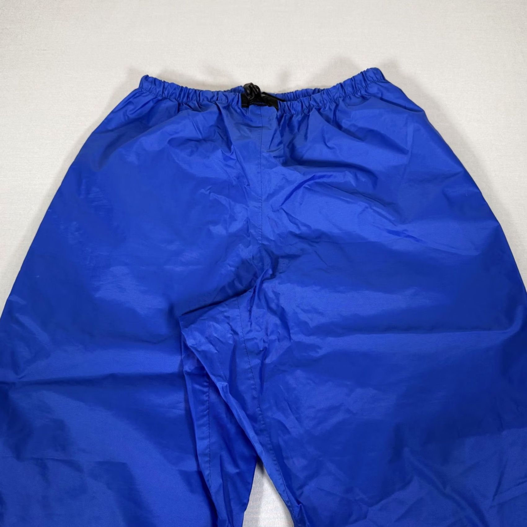 Vintage NRS Mens Medium Blue Rain Pants Nylon Elastic Waist Water Sports Size US 31 - 2 Thumbnail