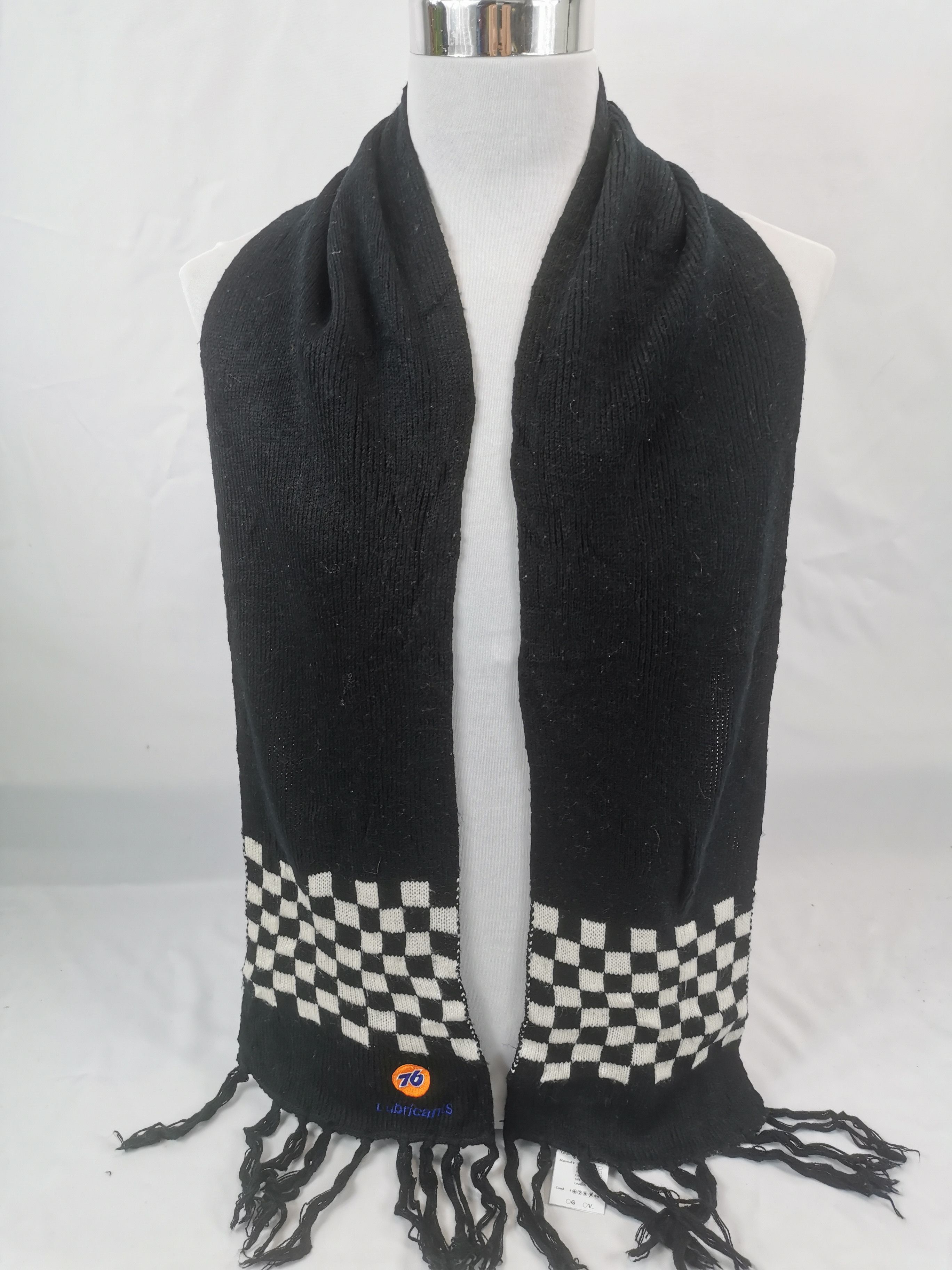Vintage 76 lubricants scarf muffler Size ONE SIZE - 6 Thumbnail
