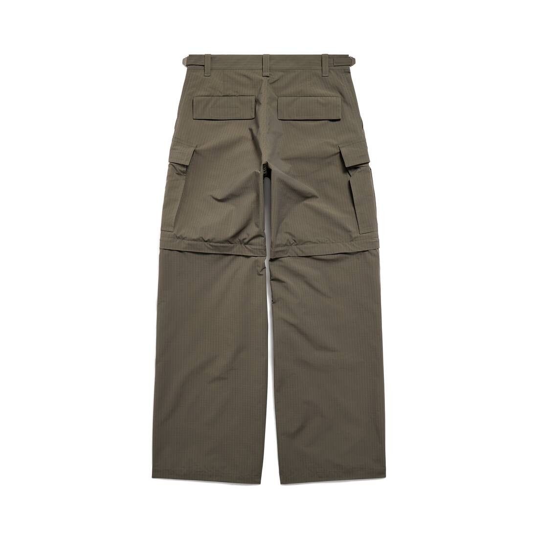 Balenciaga o1srvl11e1125 Unity Sports Icon Light Cargo Pants in Kaki Size US 28 / EU 44 - 6 Thumbnail