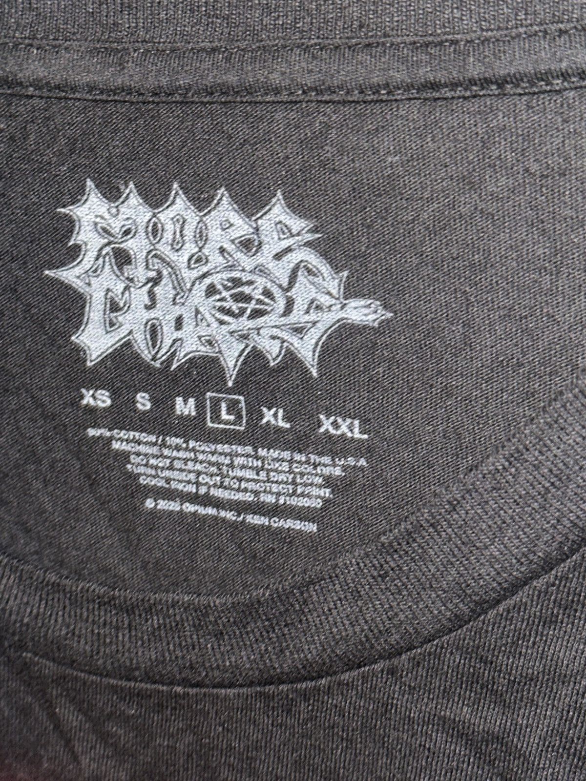 Ken Carson KEN CARSON MORE CHAOS LONG SLEEVE TEE Size US L / EU 52-54 / 3 - 3 Thumbnail