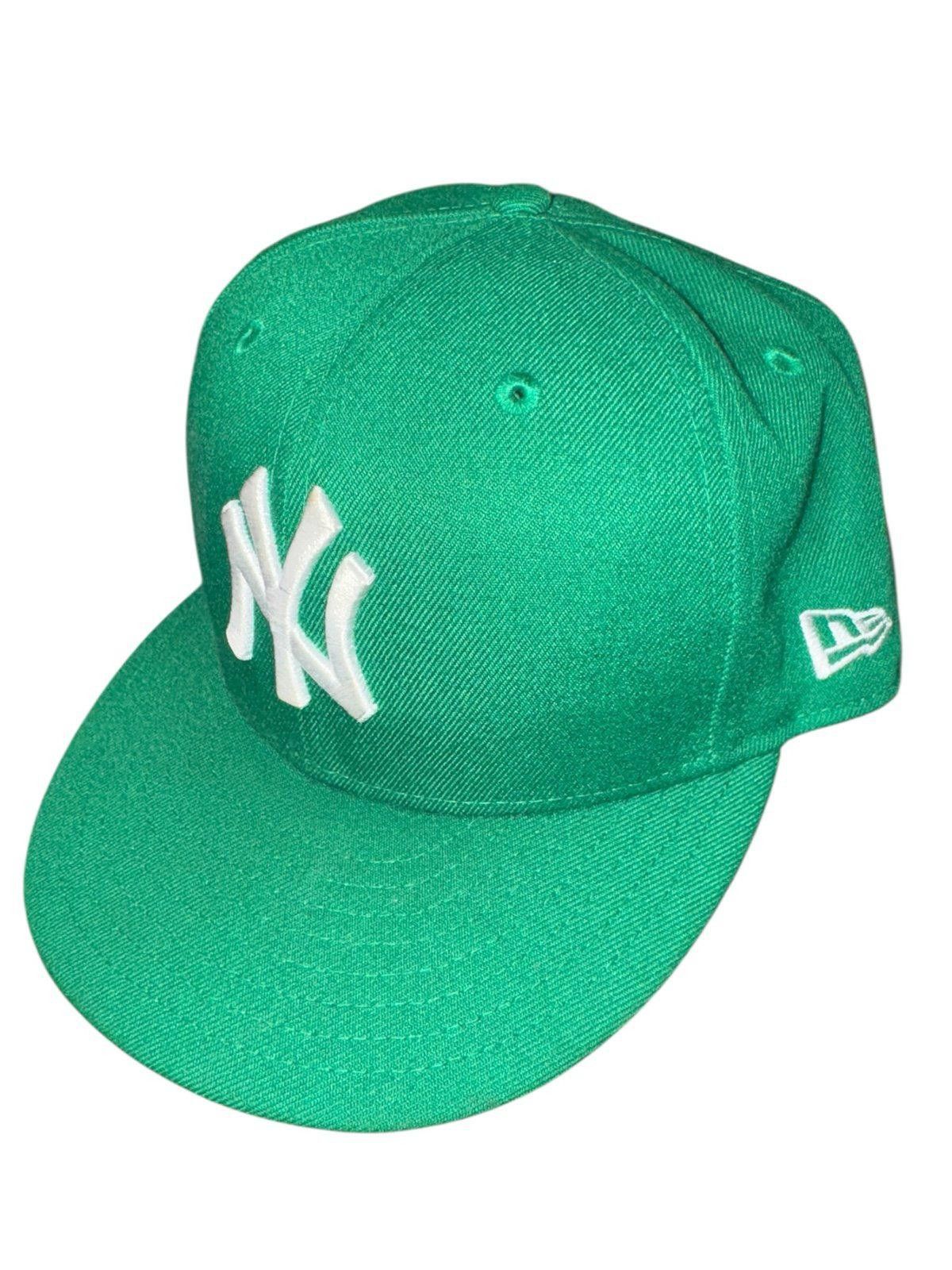 New Era New York Yankees New Era 59FIFTY Fitted Hat - Green 7 3/8 Size ONE SIZE - 2 Thumbnail