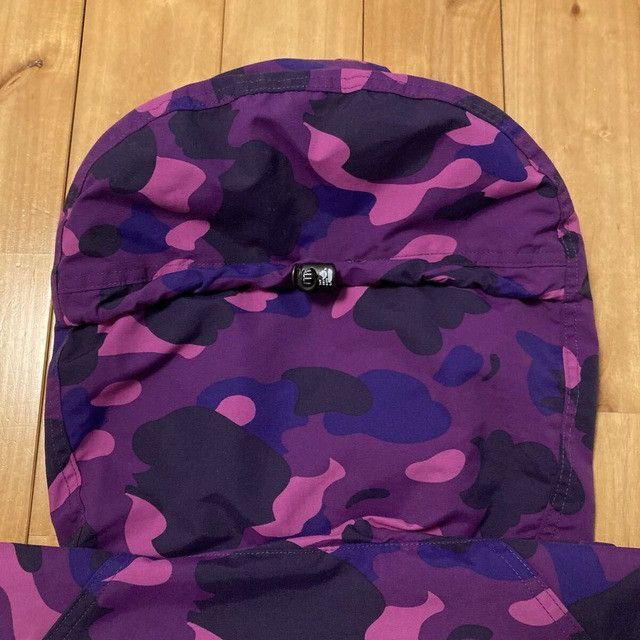 Bape BAPE Purple camo hoodie snowboard jacket a bathing ape Size US M / EU 48-50 / 2 - 4 Thumbnail