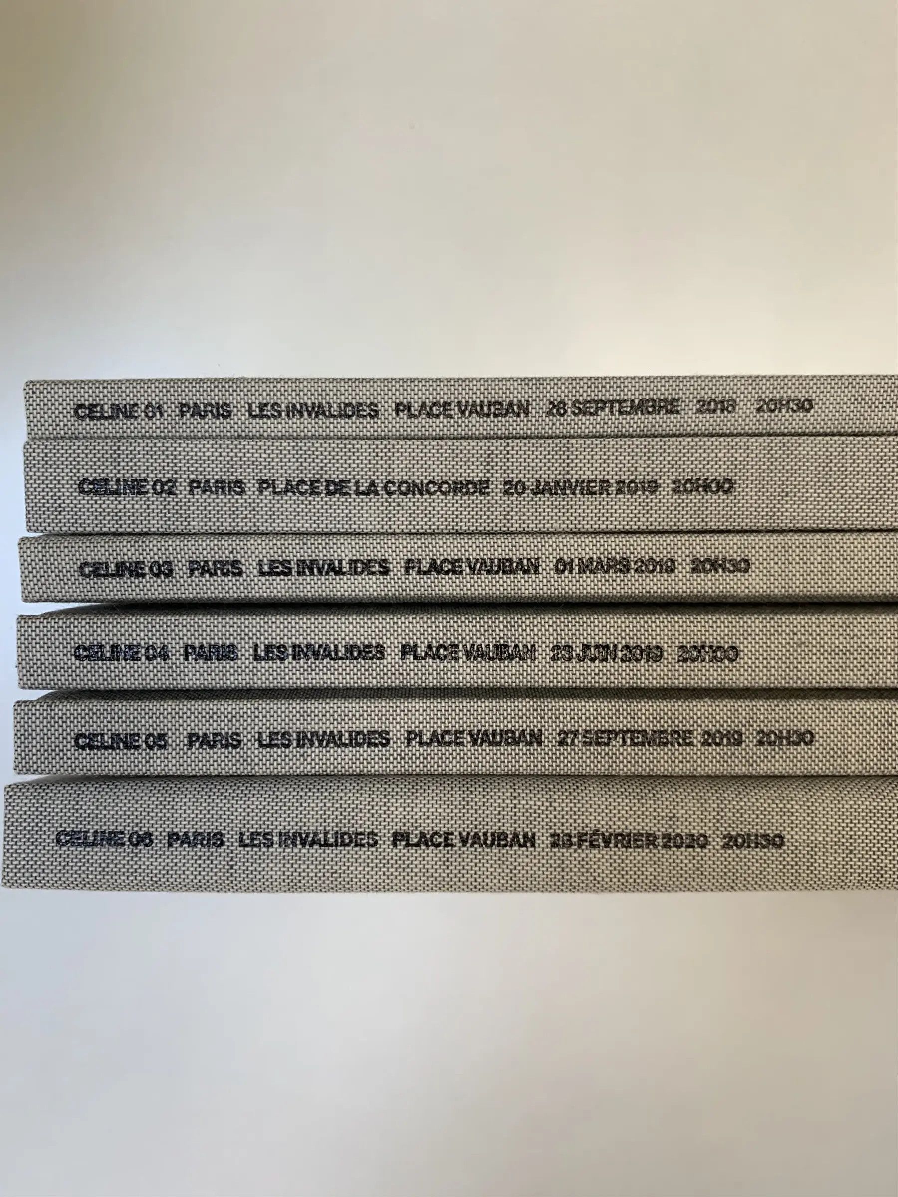 Celine × Hedi Slimane 6X Extremely Rare Celine Hedi Slimane Invitation Books Size ONE SIZE - 2 Thumbnail