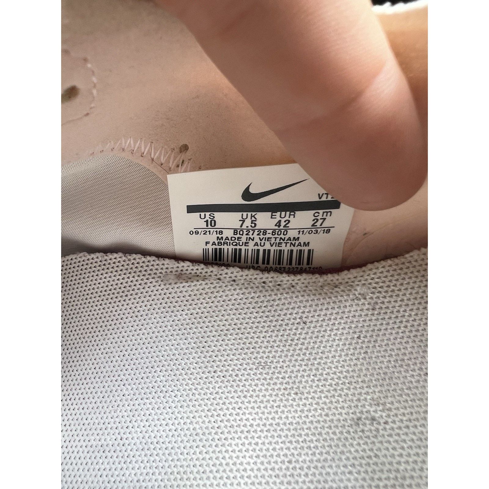 Nike Nike React Element 55 Running Shoes Pink Womens 9 Size US 9 / IT 39 - 8 Thumbnail