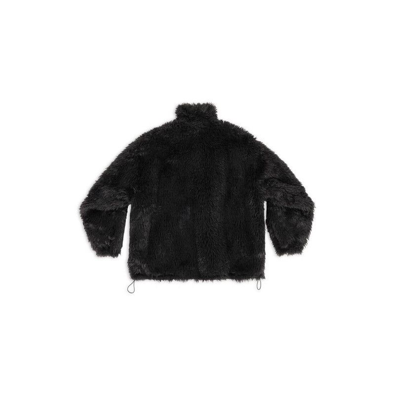 Balenciaga o1mt1gz0226 Zip-Up Jacket In Black Size S / US 4 / IT 40 - 6 Thumbnail