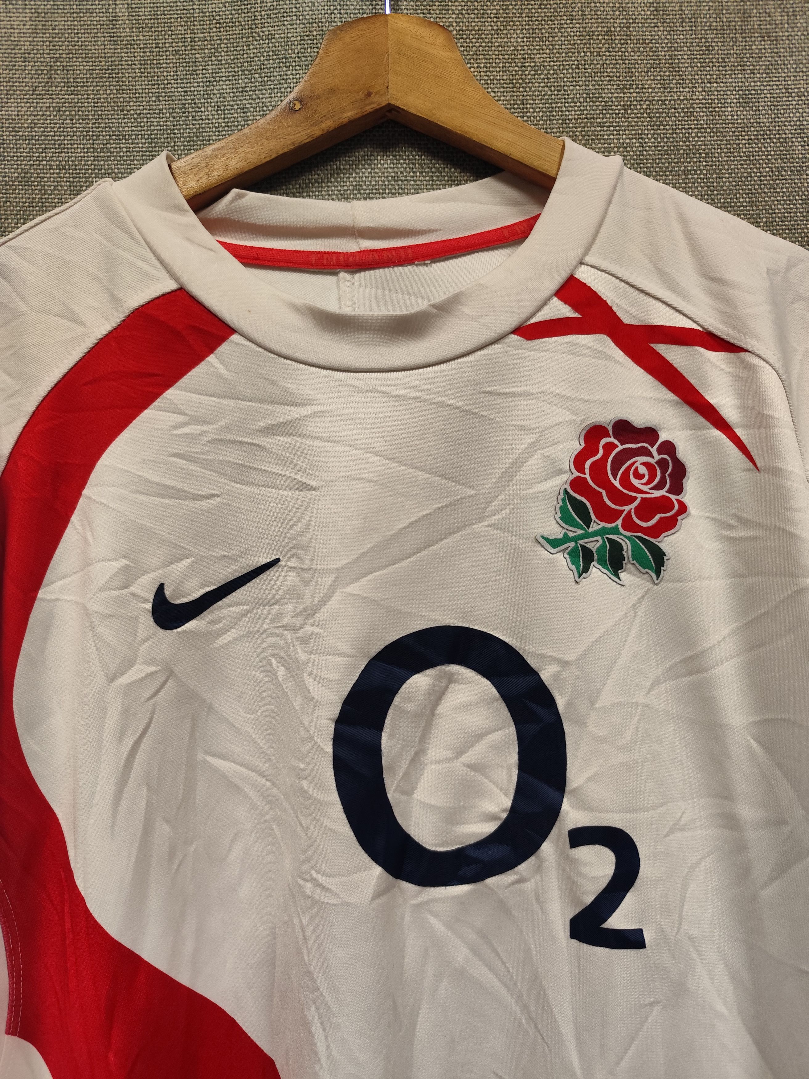 Nike × Vintage Vintage jersey nike rugby england Size US XL / EU 56 / 4 - 3 Thumbnail