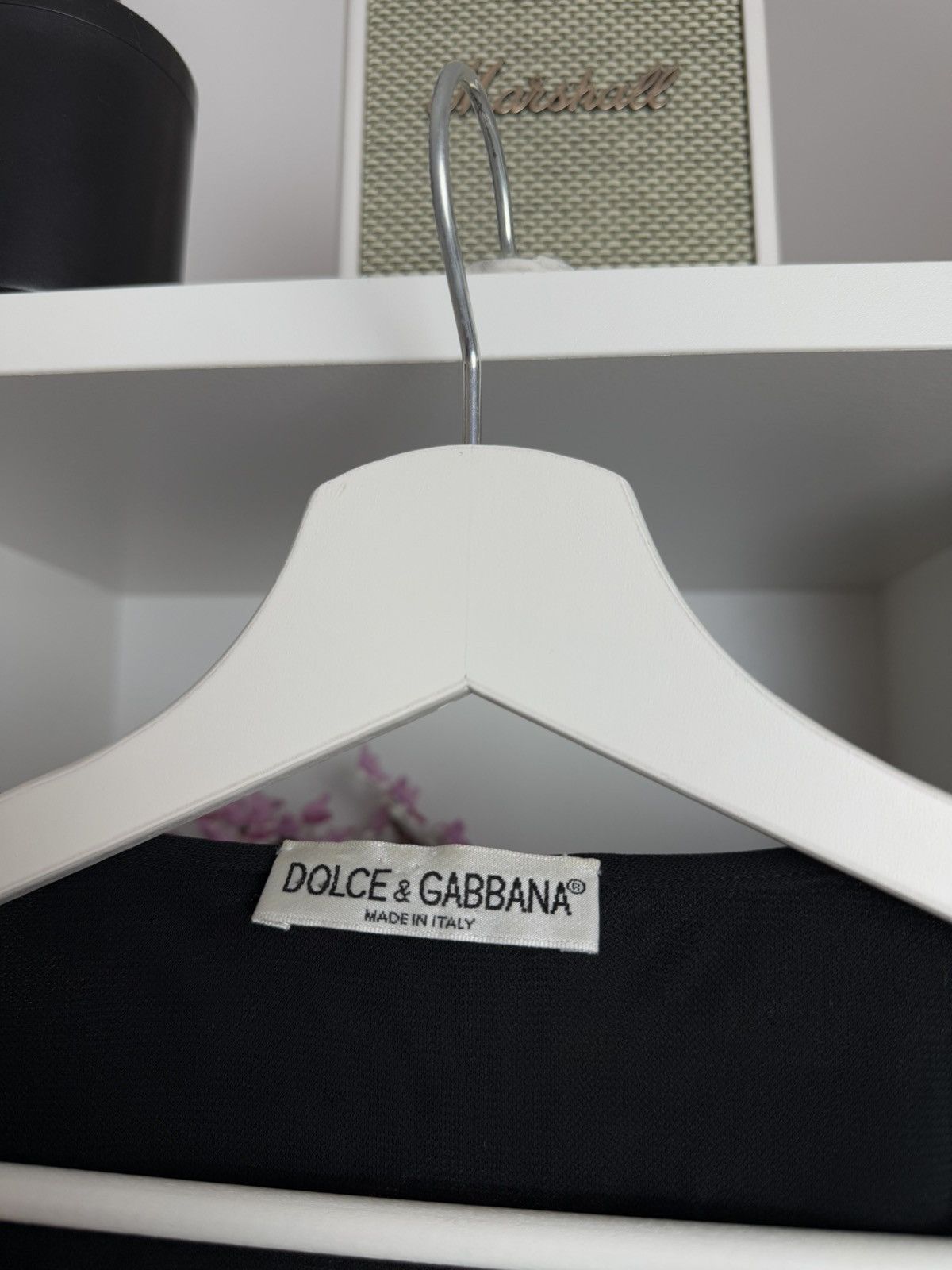 Designer × Dolce & Gabbana × Vintage Vintage 90s Dolce & Gabbana black longsleeve t-shirt S opium Size S / US 4 / IT 40 - 4 Thumbnail