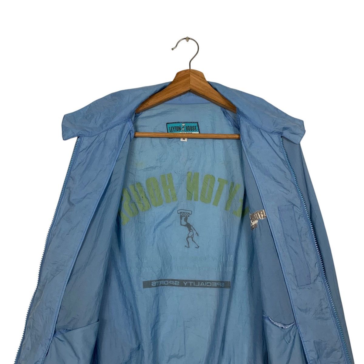 Japanese Brand 90’s LEYTON HOUSE Racing Team Light Jacket #2313-C103 Size US M / EU 48-50 / 2 - 13 Thumbnail