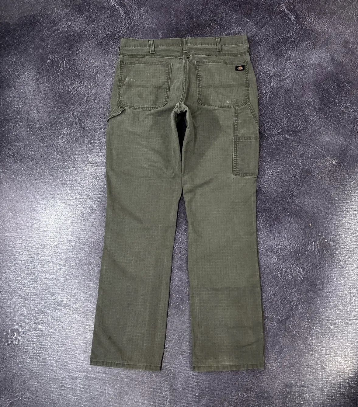 Dickies × Vintage Vintage Dickies Y2K Olive Work Hype Baggy Pants Size US 34 / EU 50 - 1 Thumbnail