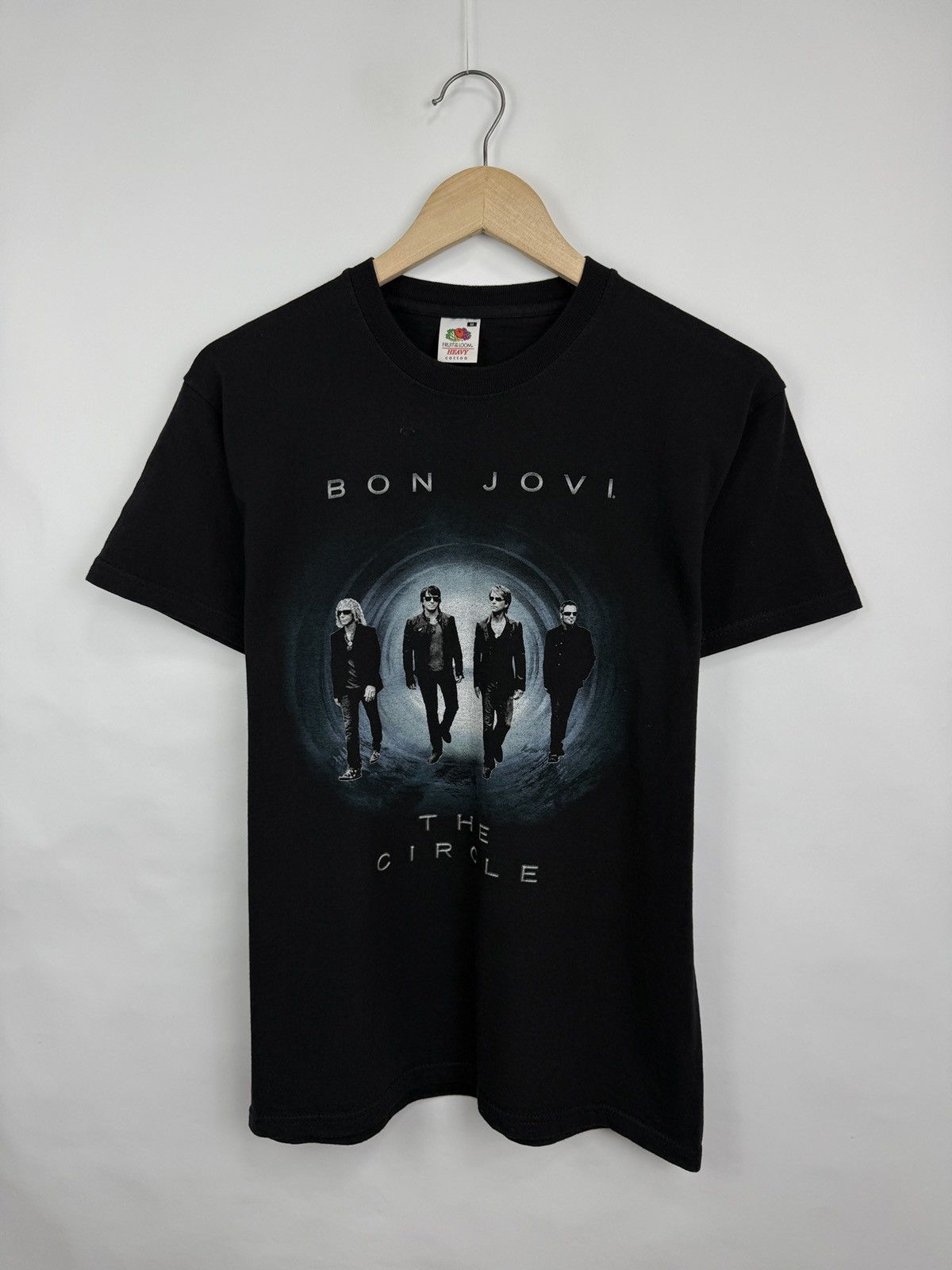 Bon Jovi 🇺🇸 Vintage 2010 Bon Jovi The Circle Tour T-Shirt Sambora Size US M / EU 48-50 / 2 - 3 Thumbnail