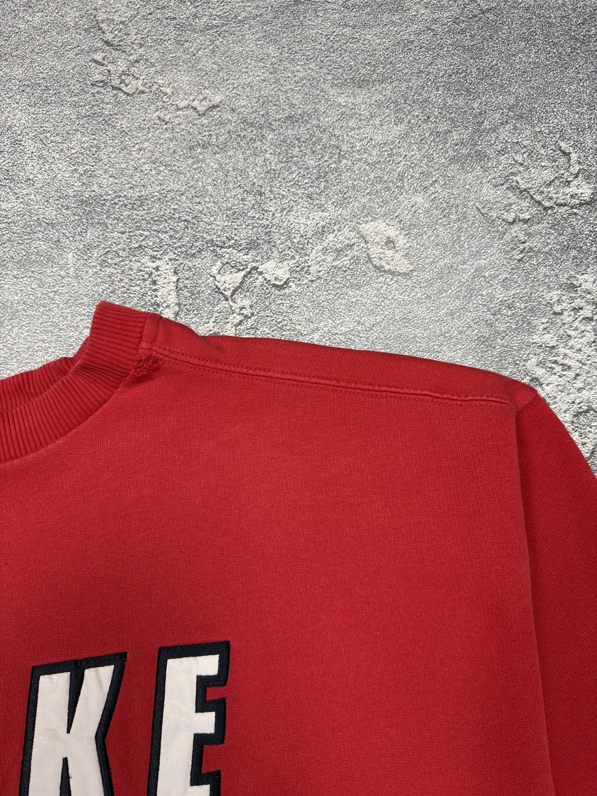 Nike × Vintage Nike Vintage Baggy Crewneck Sweatshirt Big Embroidered Logo Size US XXL / EU 58 / 5 - 12 Thumbnail