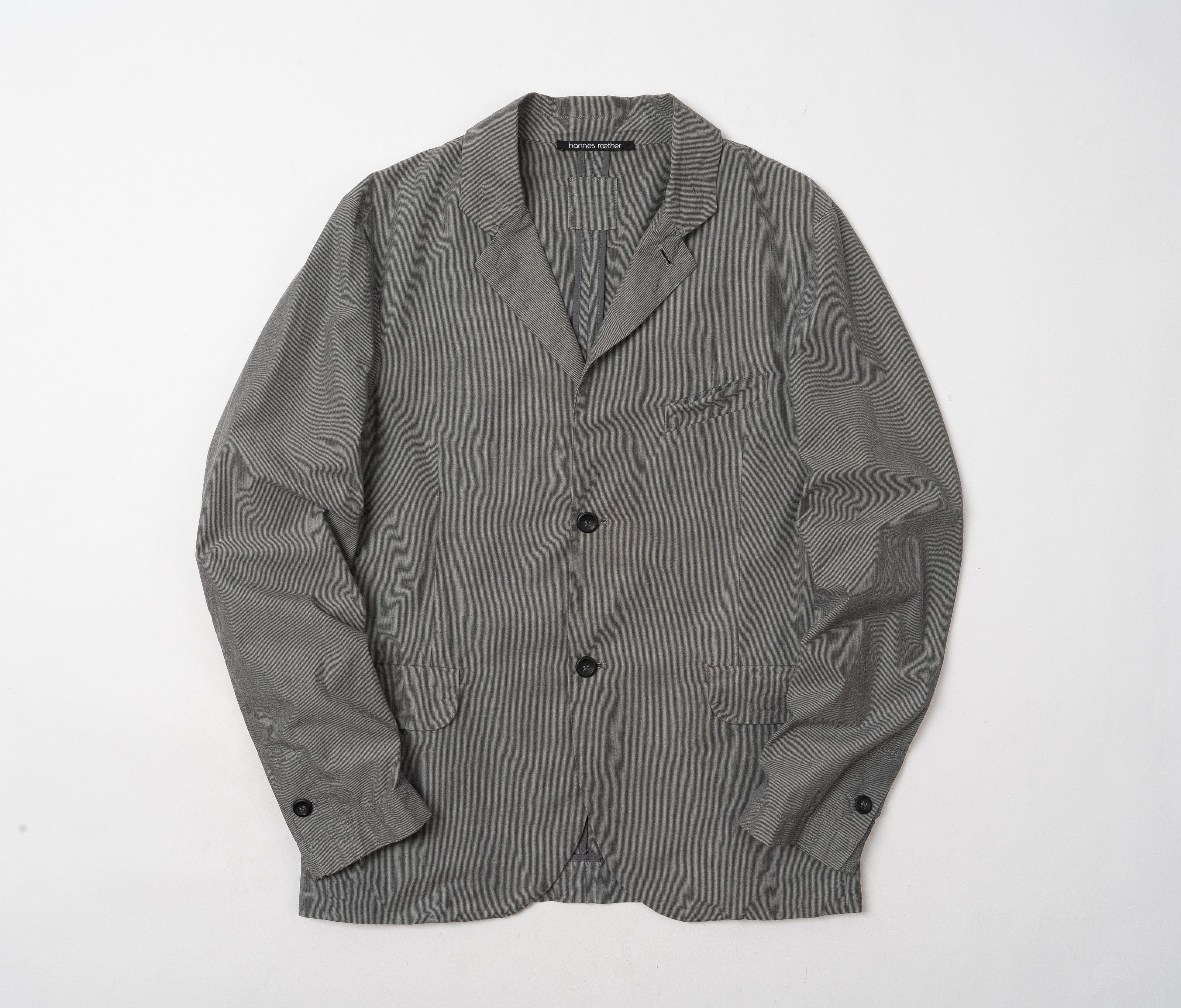 hannes roether 🔵HANNES ROETHER avant-garde light Cotton blazer jacket Size 50R - 1 Thumbnail