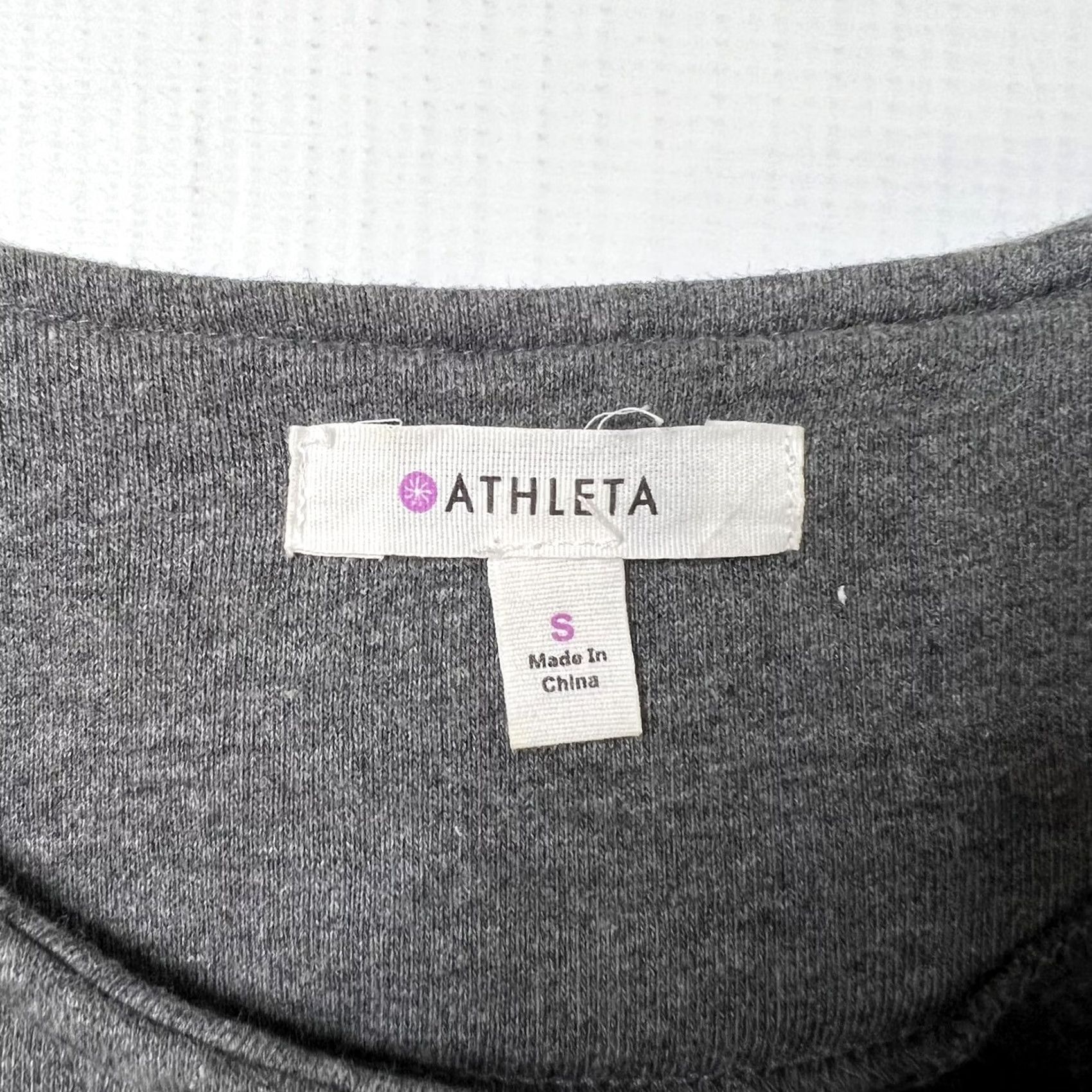Athleta Athleta Belvedere Crop Moto Jacket Size Small Gray Quilted Asymmetrical Zip Jacket Womens Slim Size S / US 4 / IT 40 - 5 Thumbnail
