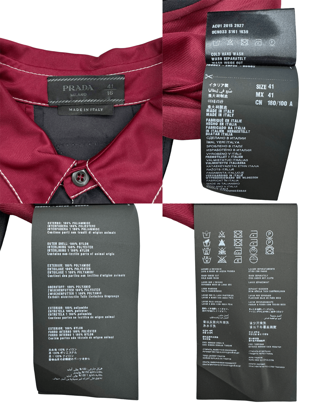 Prada Prada SS16 Multicolor Shirt Size US M / EU 48-50 / 2 - 10 Thumbnail