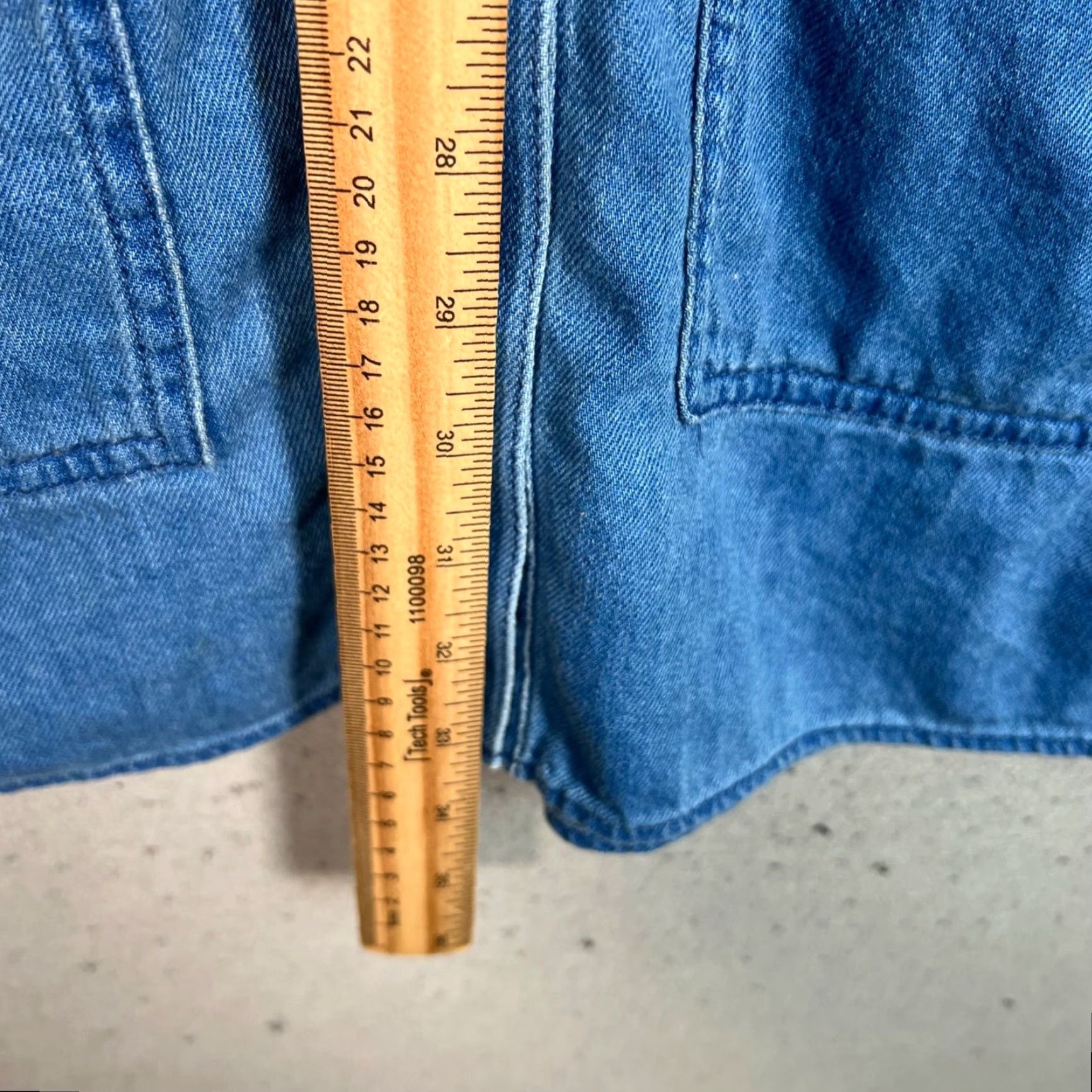 Cos COS Shirt Dress Women Oversized Denim Midi 2 Blue Cotton Button-Down Collared 2nd Hand/Natural Vintage No Mens Womens Girls Boys Size XS / US 0-2 / IT 36-38 - 6 Thumbnail