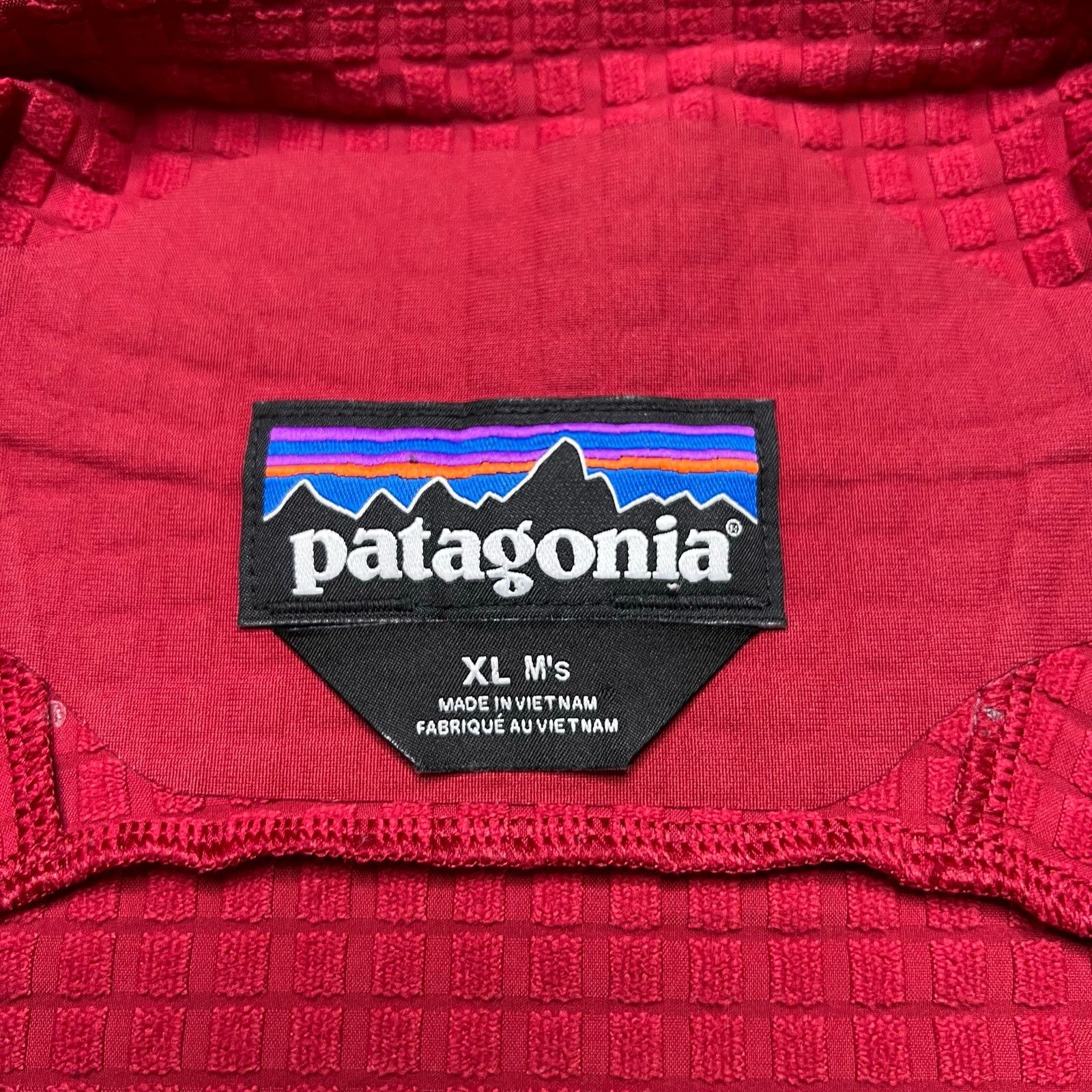Patagonia Patagonia R1 Techface Wax Red Fleece Jacket Mens XL 83580 Size US XL / EU 56 / 4 - 4 Thumbnail