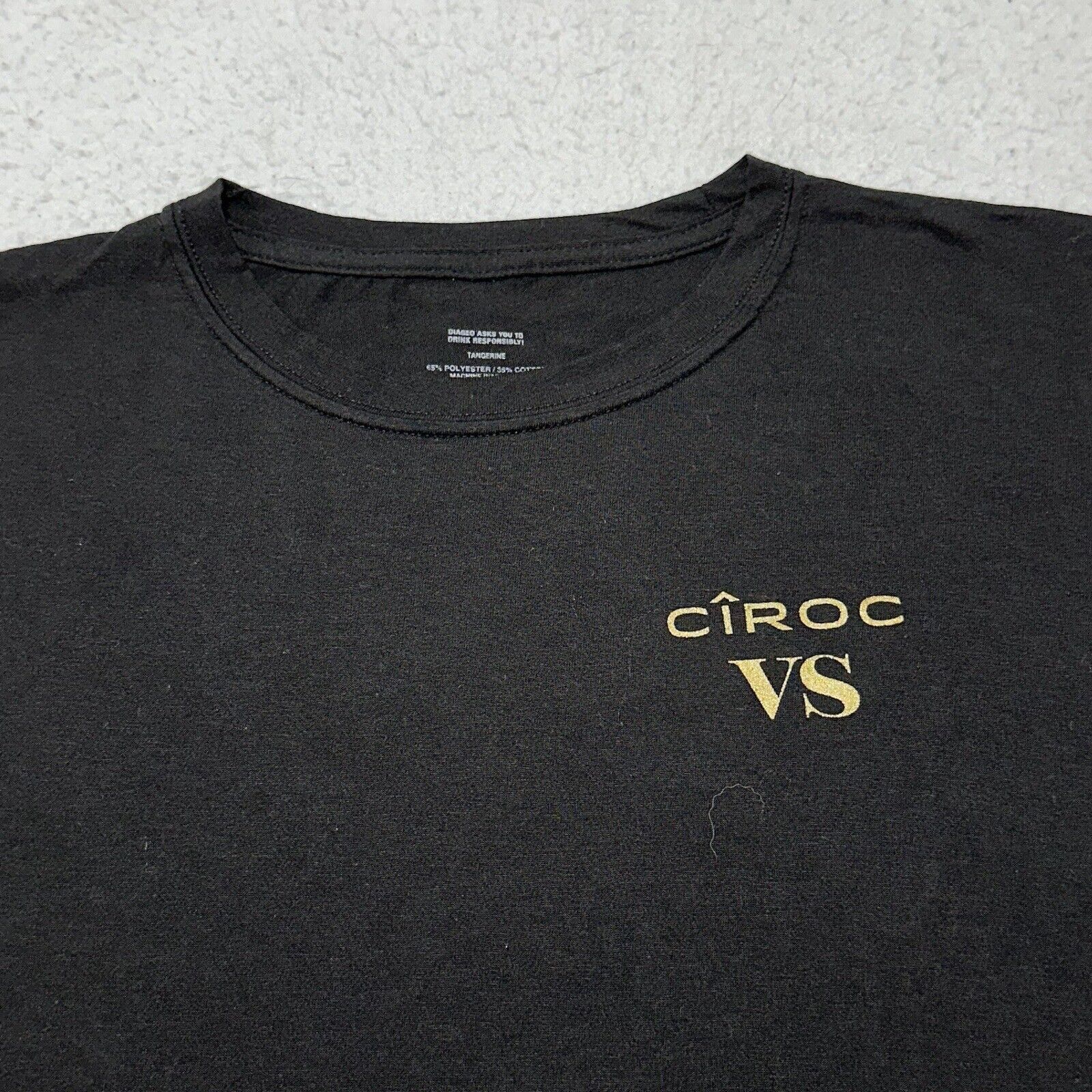 Other Ciroc VS Brandy XL Crewneck Graphic T Shirt Diageo Tangerine Size XL / US 12-14 / IT 48-50 - 2 Thumbnail