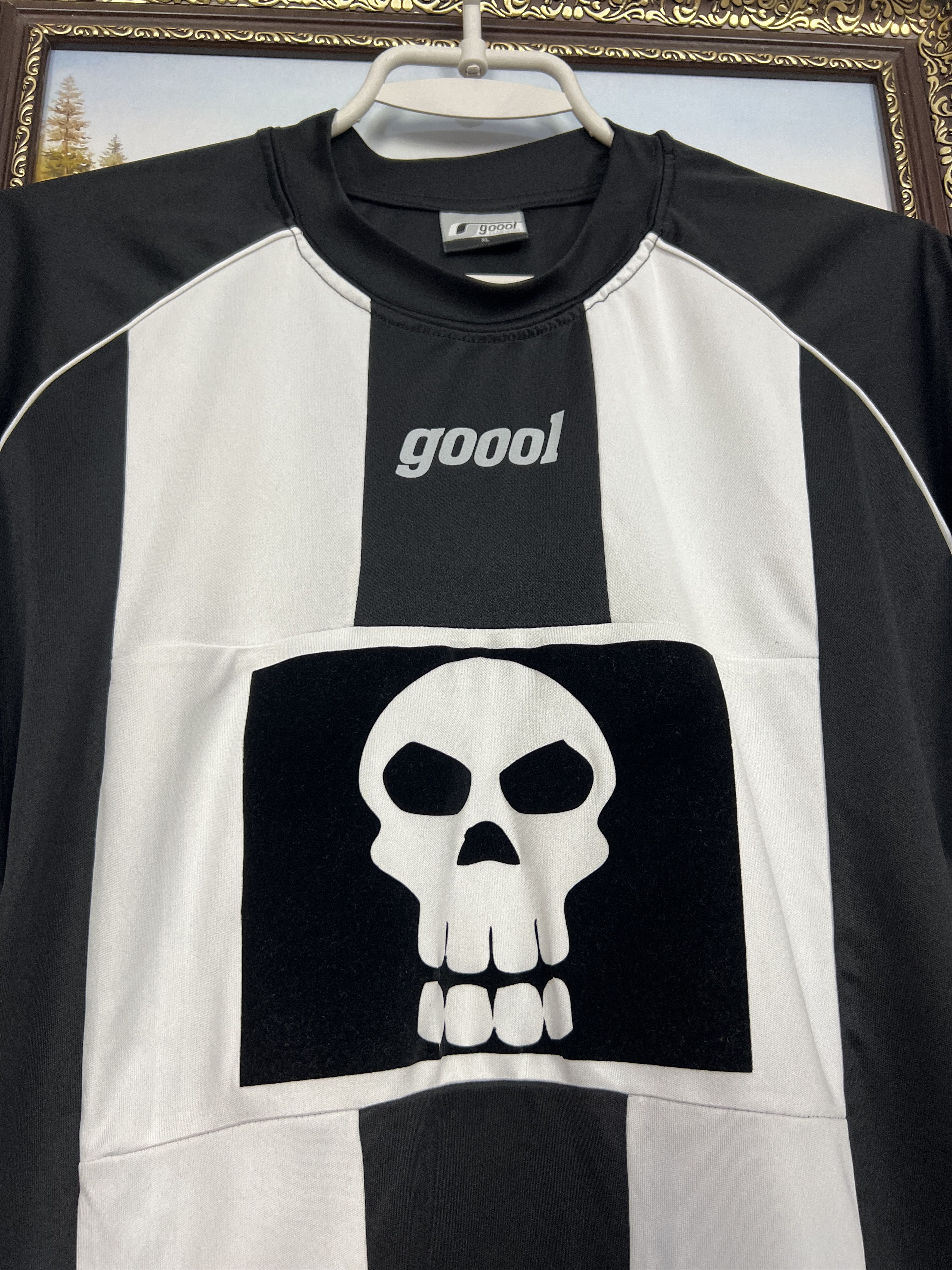 Vintage Goool Germany Football Shirt Soccer Skull Jersey Trikot Size US XL / EU 56 / 4 - 3 Thumbnail