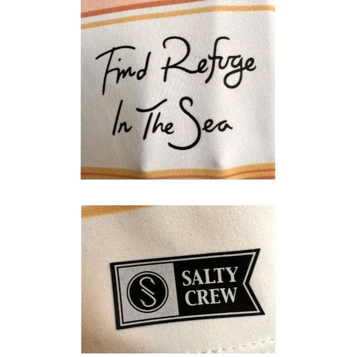 Other Salty Crew Long Sleeve Top Girls Large Striped Cream Refuge Size L / US 10 / IT 46 - 3 Thumbnail