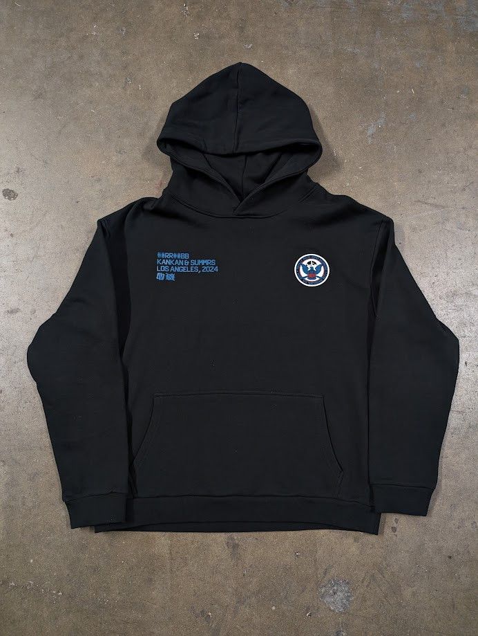 Streetwear Kankan x Summrs Limited ReallyRich RR Hoodie Bird