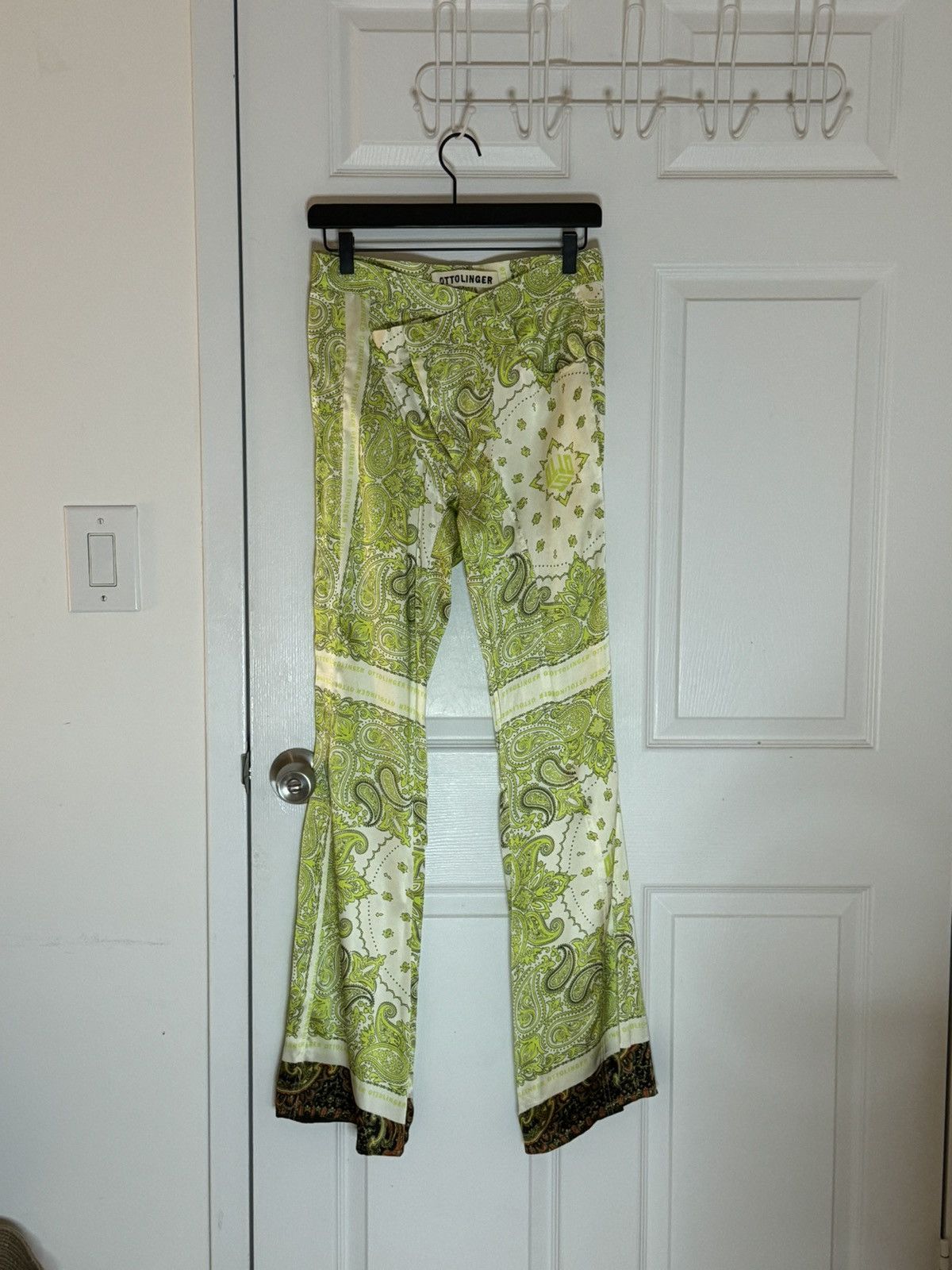 Ottolinger Ottlinger asymmetrical deconstructed Silk Pants size DE38 Size 27" / US 4 / IT 40 - 1 Thumbnail