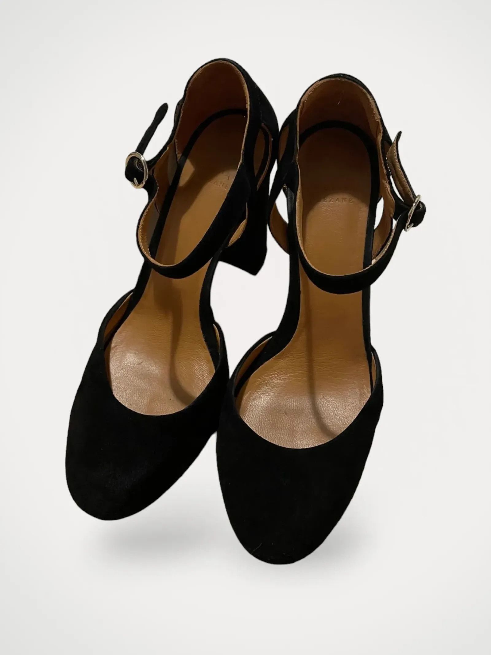 Sézane High Kate Mary Janes Heels