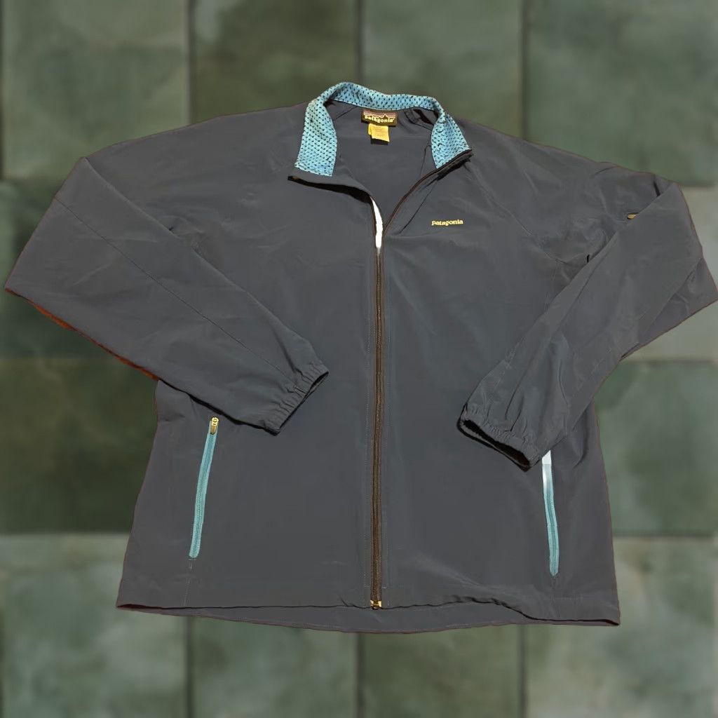 Patagonia Patagonia Windbreaker Jacket Lightweight Blue Men’s Sz Large Mens Size US L / EU 52-54 / 3 - 1 Thumbnail