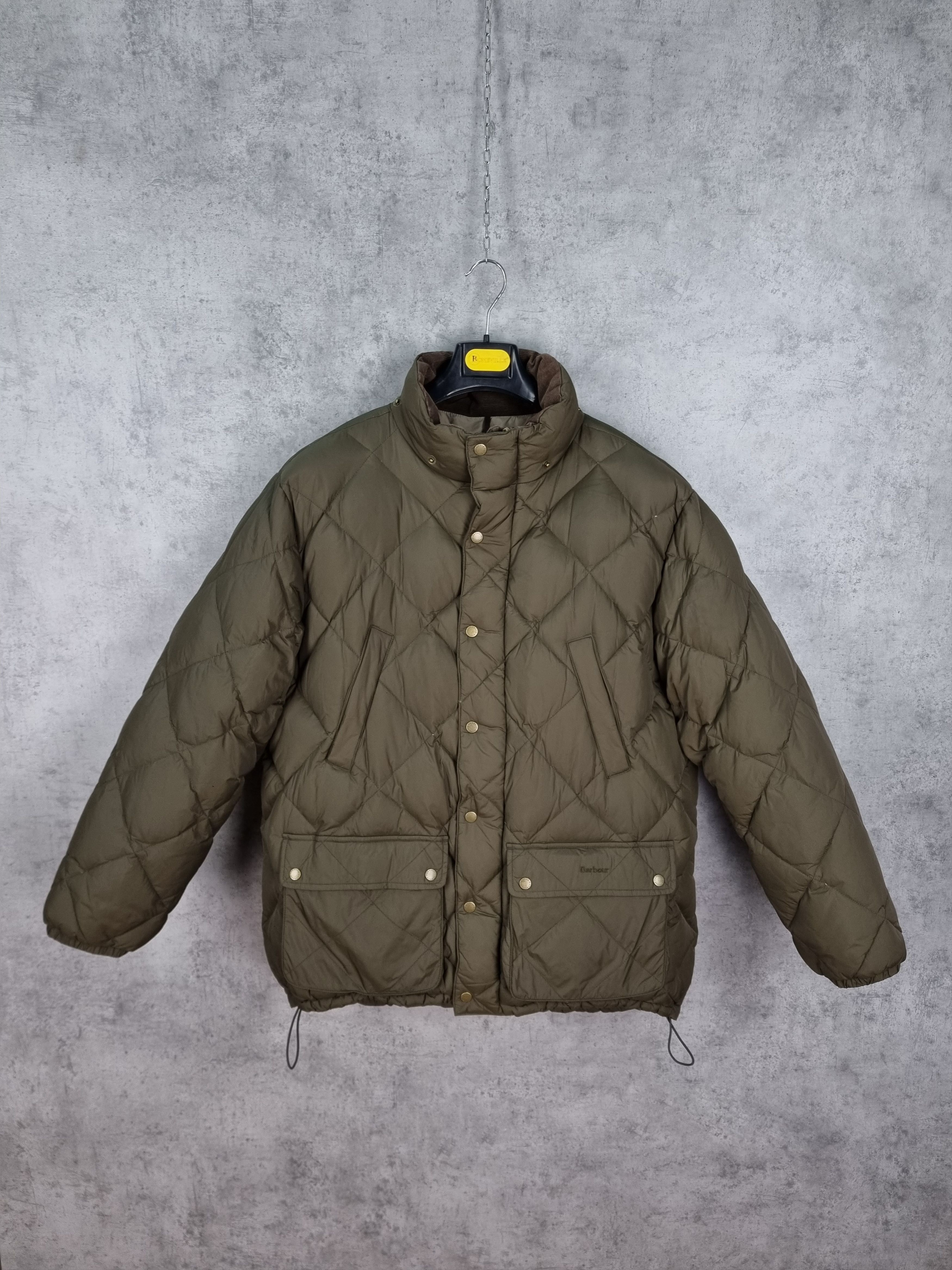 Barbour × Vintage Rare Barbour Down Quilted Jacket Arctic Size US L / EU 52-54 / 3 - 10 Thumbnail