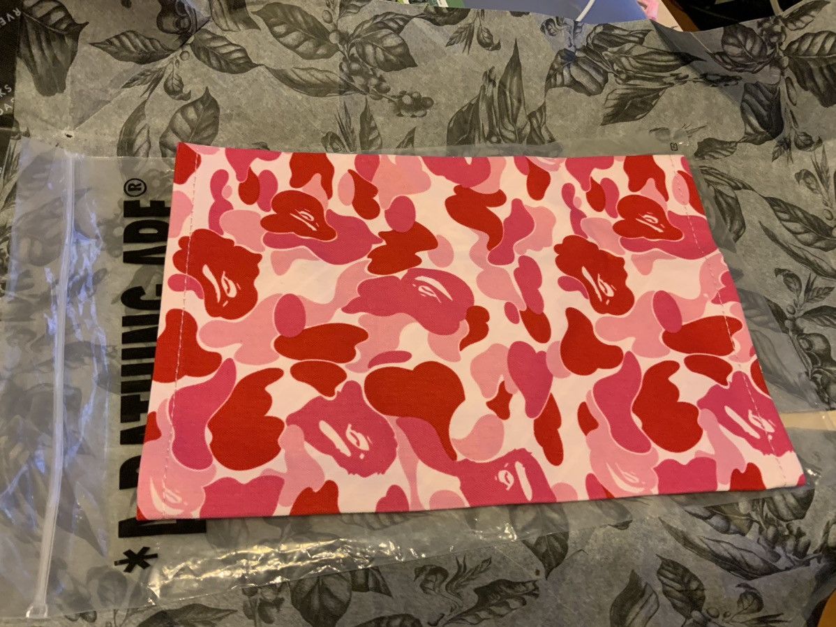 Bape BAPE ABC PINK CAMO PLACEMAT Size ONE SIZE - 3 Thumbnail