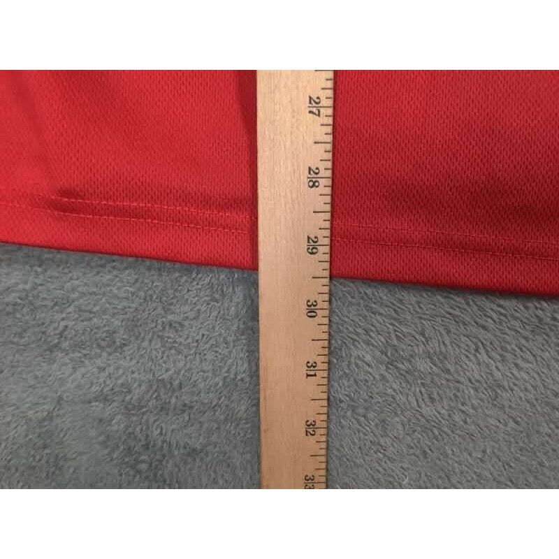 Nike Nike Shirt Adult Mens 2XL XXL Solid Red Sport-Dri Size US XXL / EU 58 / 5 - 8 Thumbnail