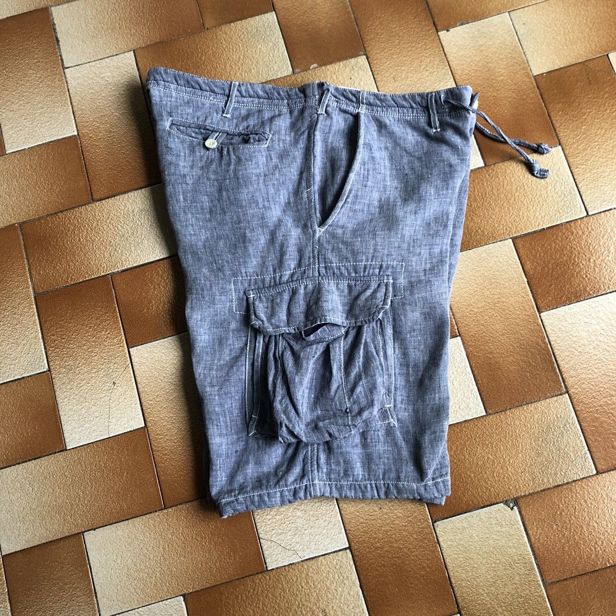 Beams Plus × Japanese Brand BEAMS Hemp cargo short Size US 36 / EU 52 - 4 Thumbnail