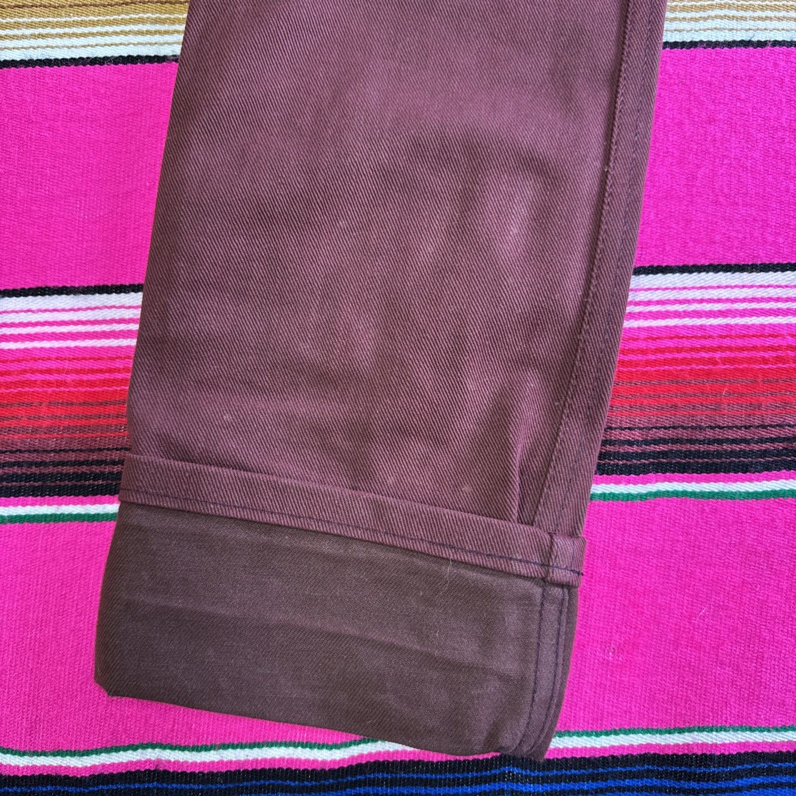 Naked & Famous Naked & Famous Jeans 30x34 Pomegranate Red Japanese Selvedge Size US 30 / EU 46 - 13 Thumbnail
