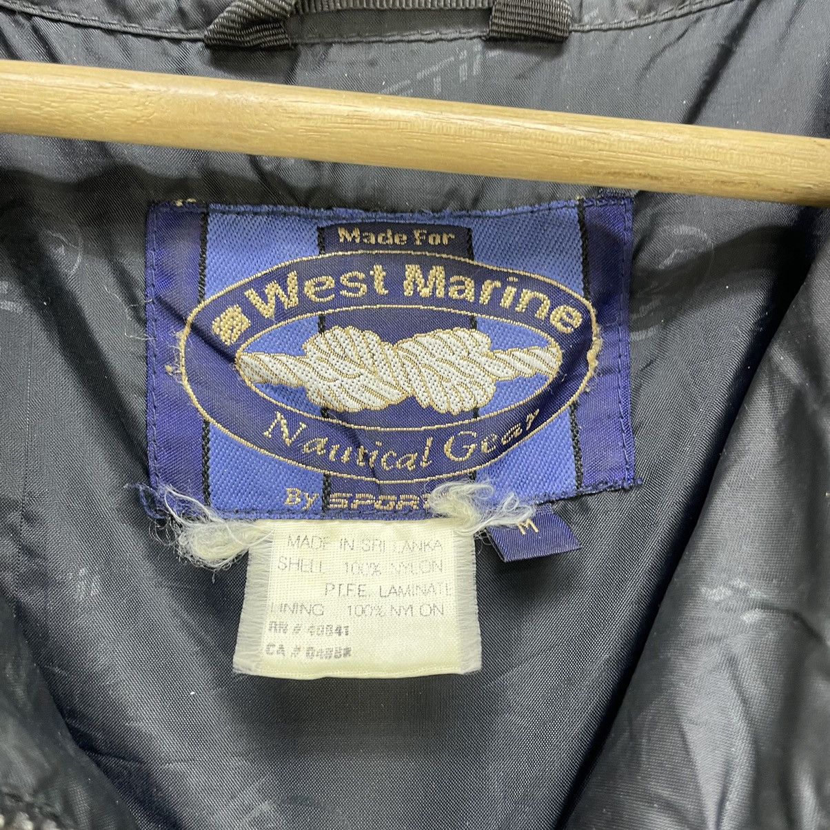 Goretex Vintage Army Jacket Made For West Marine Goretex Jacket Size US M / EU 48-50 / 2 - 5 Thumbnail