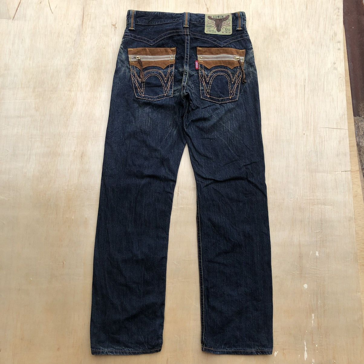 Edwin × Japanese Brand EDWIN EXCLUSIVE VINTAGE DENIM Size US 30 / EU 46 - 1 Thumbnail