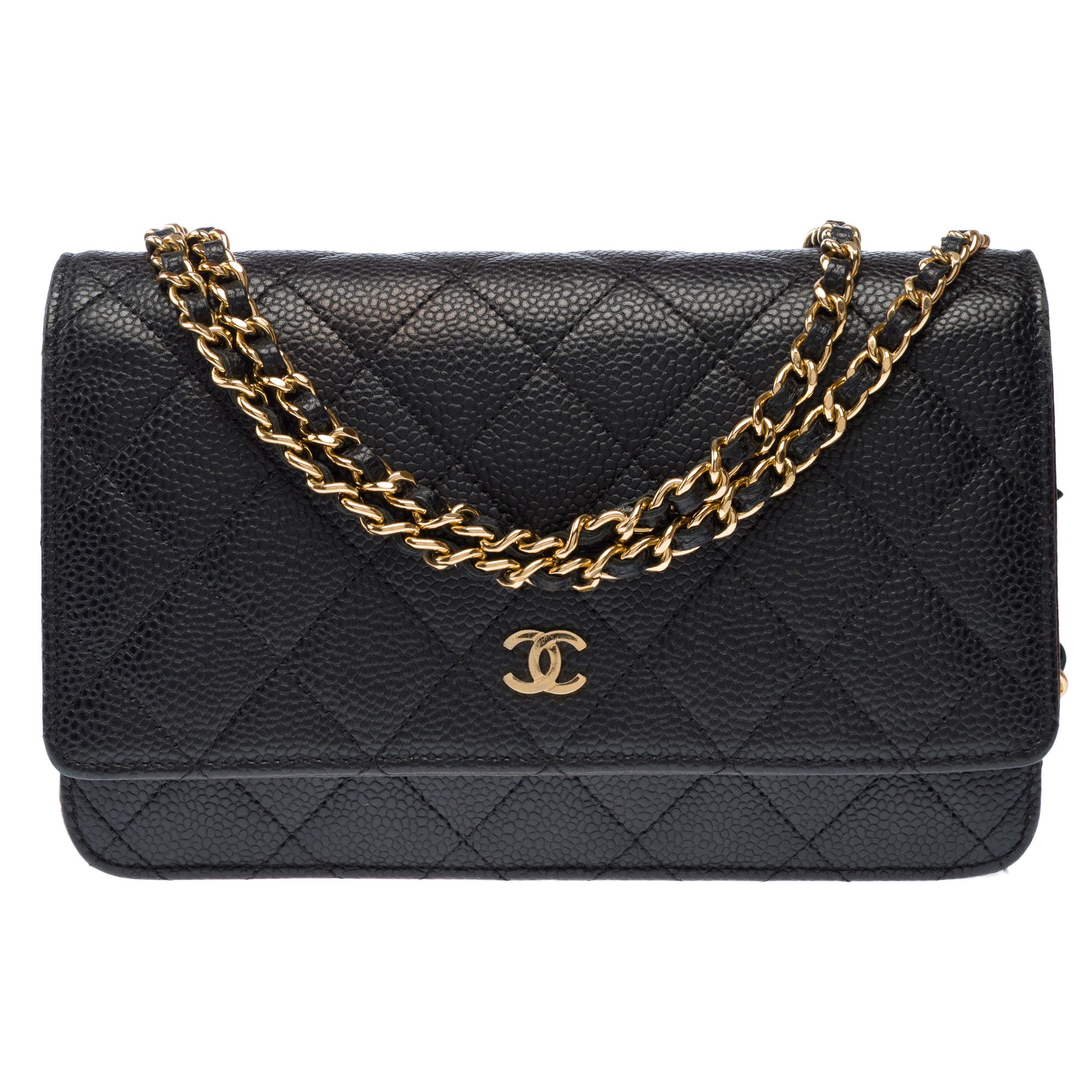 Chanel Chanel Wallet on Chain in Black Leather Size ONE SIZE - 3 Thumbnail