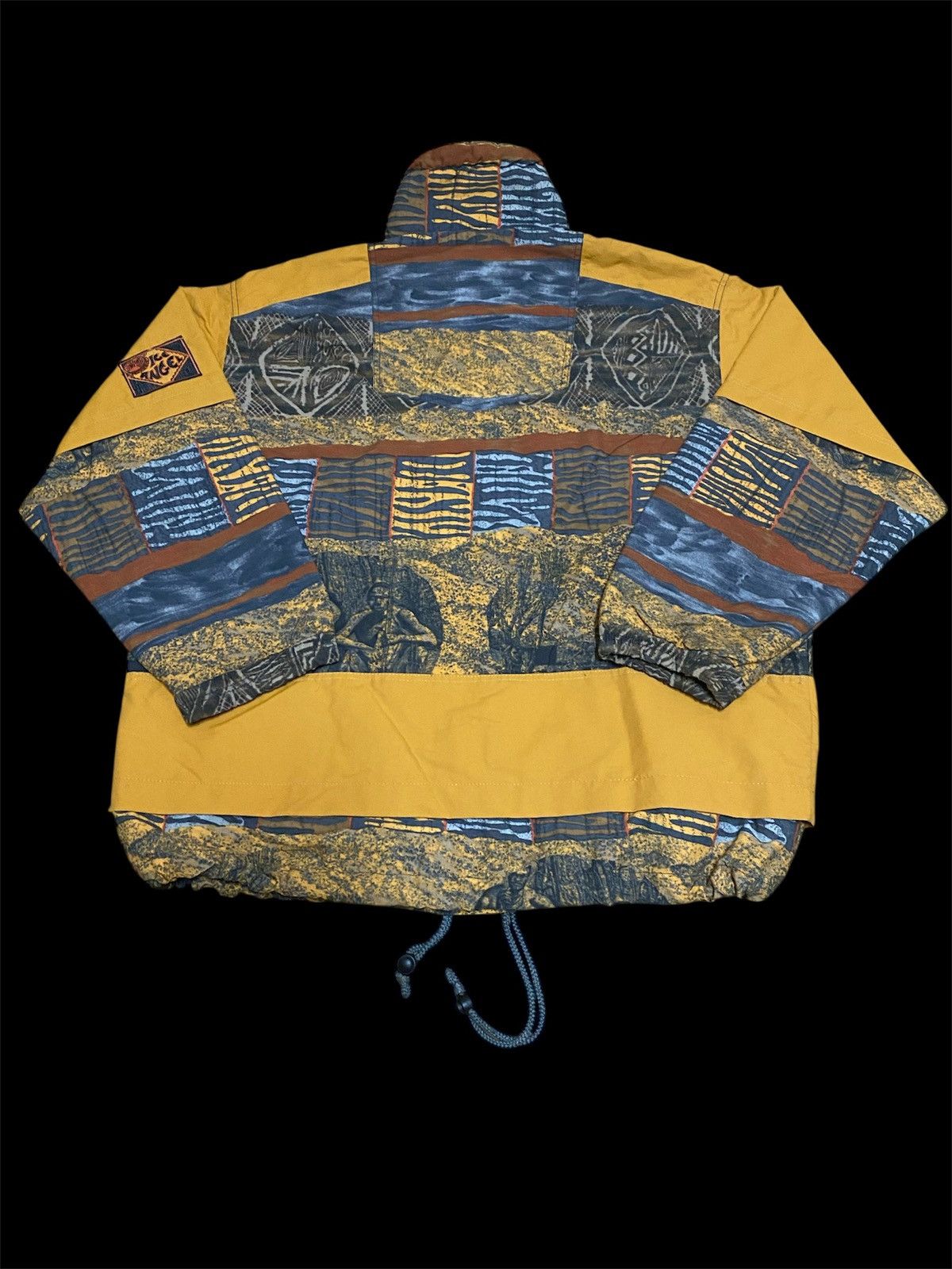 Japanese Brand Vintage 90s Silvy Abstract Pattern Ski Jacket Winterwear Size US XXL / EU 58 / 5 - 3 Thumbnail
