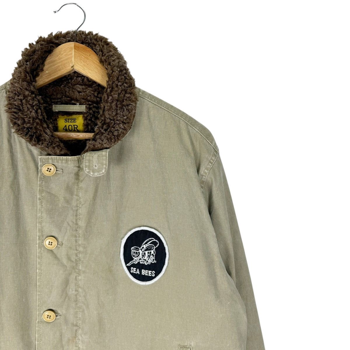 Japanese Brand ☀️HOUSTON SEA BEES DECK USN JACKET Size US M / EU 48-50 / 2 - 9 Thumbnail