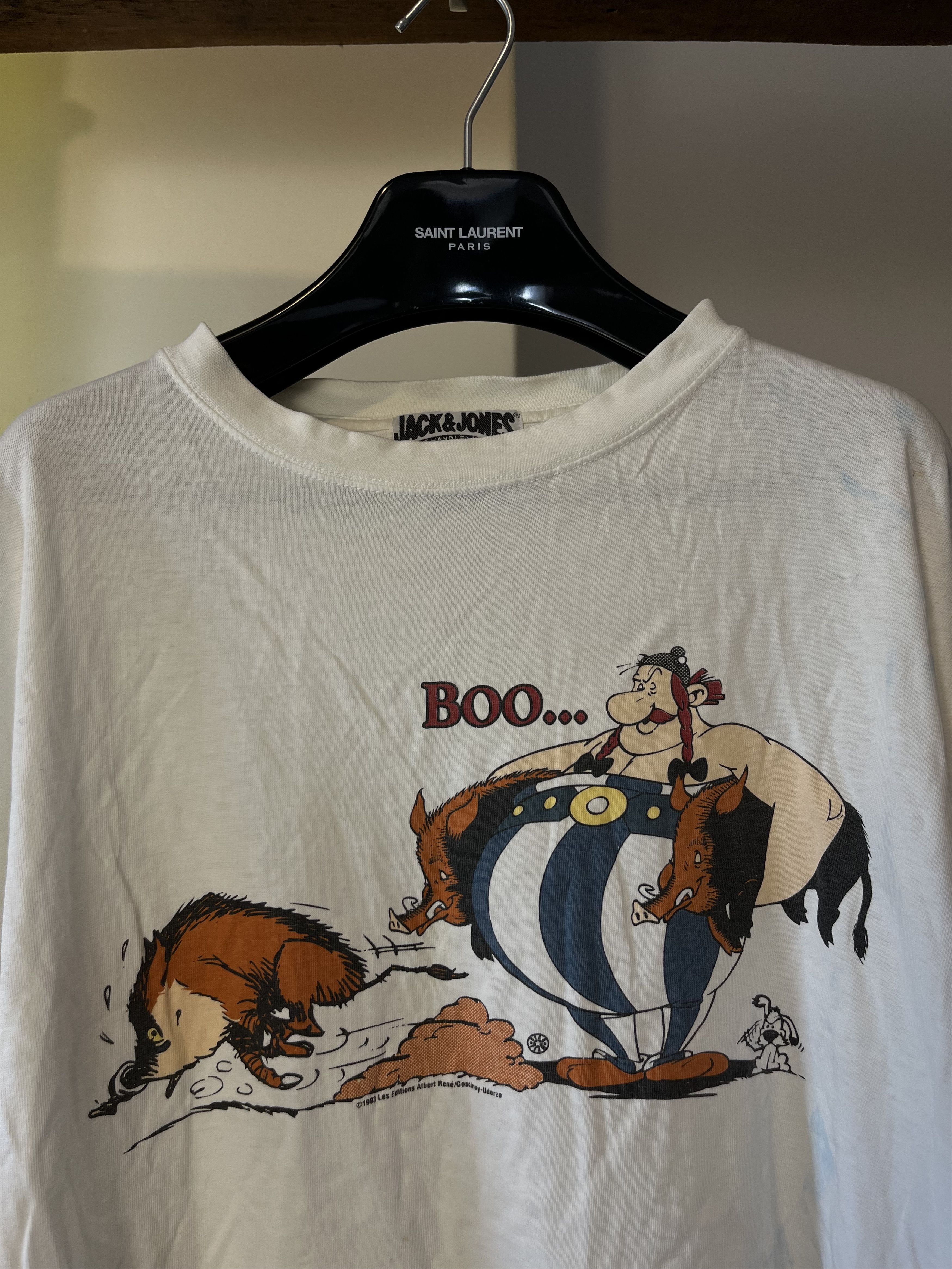 Cartoon Network × Vintage Vintage 1993 Asterix and Obelix Big Graphics Comics Moovie Size US XL / EU 56 / 4 - 3 Thumbnail