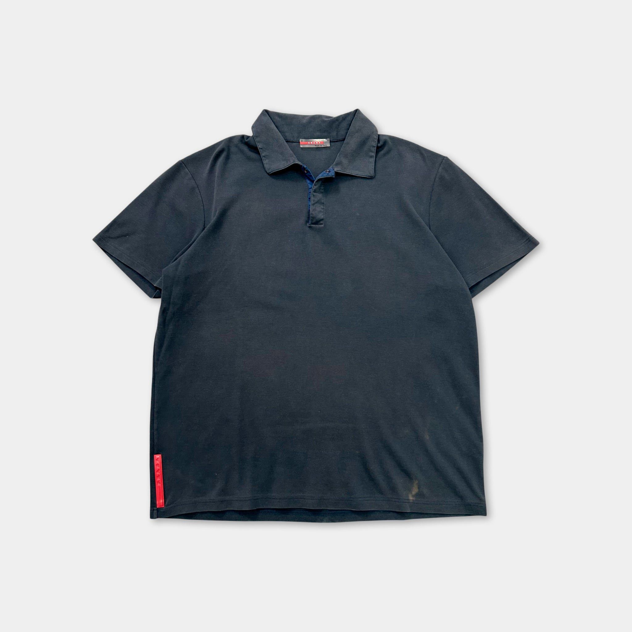 Prada Prada Sport Navy Blue Polo Shirt Size US L / EU 52-54 / 3 - 1 Thumbnail