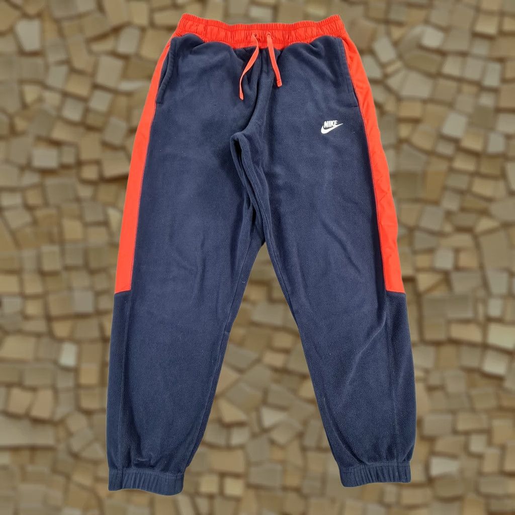Nike Nike Jogger Mens M Joggers Navy Blue Polar Core Winter Fleece Pant Size US 31 - 1 Thumbnail