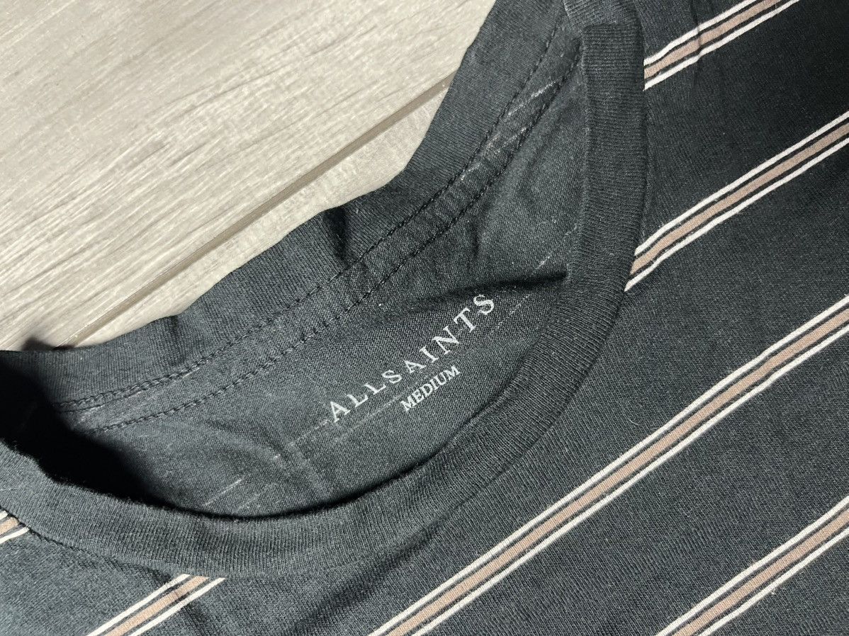 Allsaints Allsaints tshirt striped size Medium Size US M / EU 48-50 / 2 - 4 Thumbnail