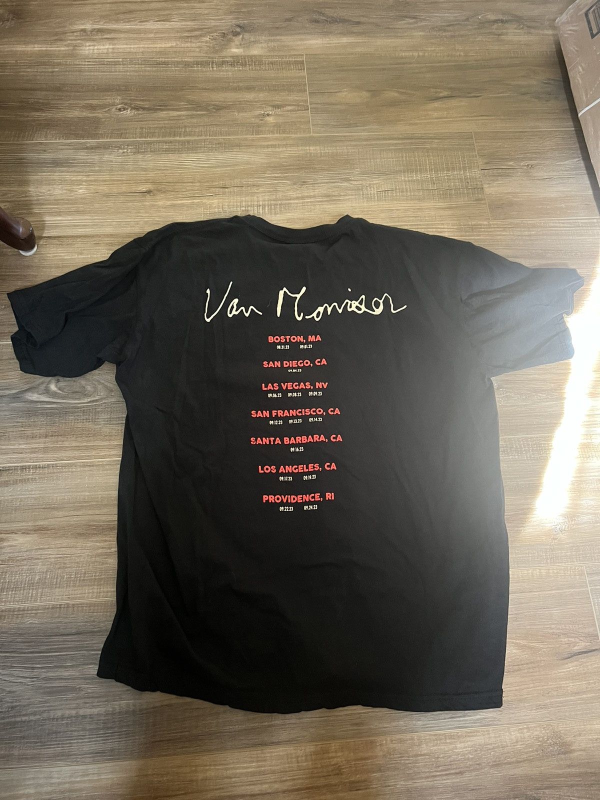 Vintage Van Morison concert tee Size US XL / EU 56 / 4 - 3 Thumbnail