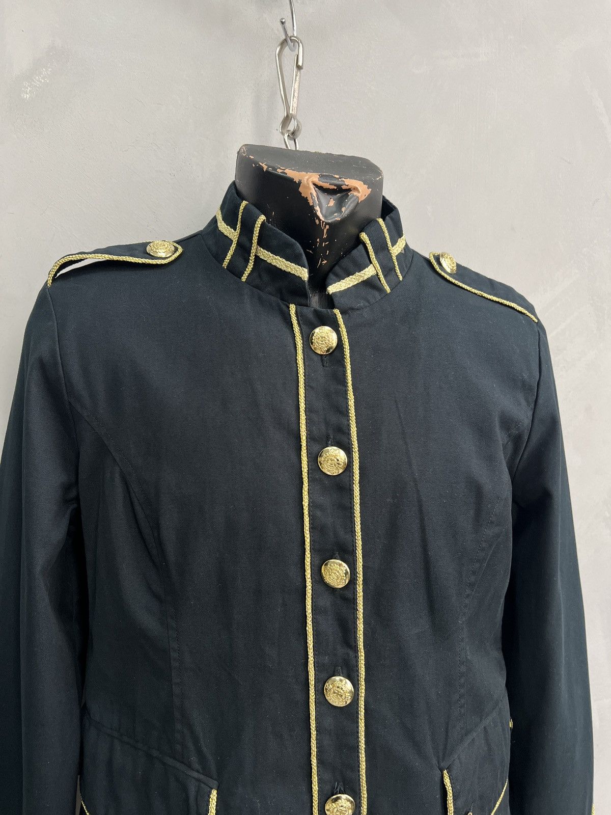 Hysteric Glamour Japanese napoleon officer jacket gold buttons y2k style Size US S / EU 44-46 / 1 - 2 Thumbnail