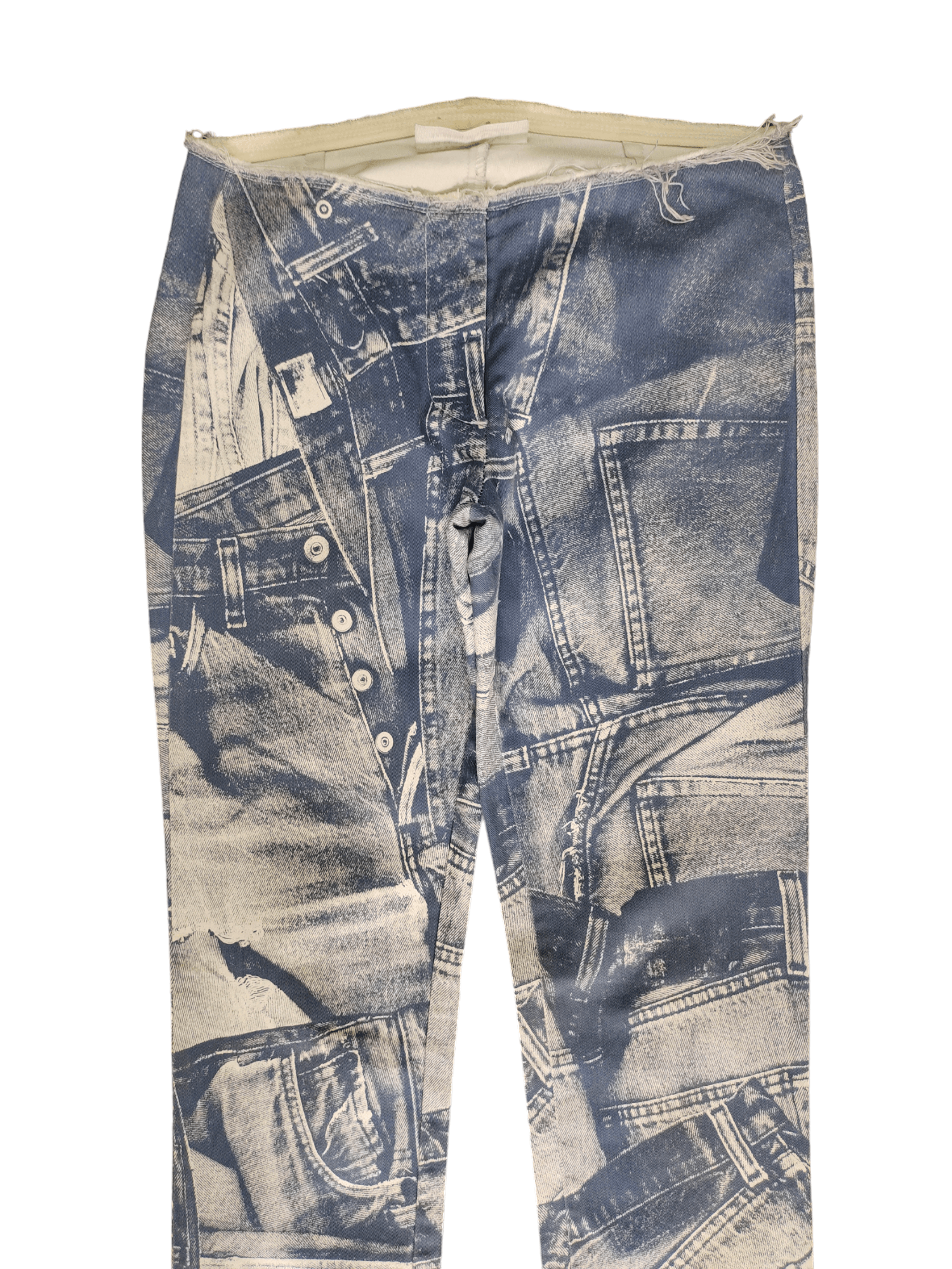 Maison Margiela Rare Vintage Maison Margiela Printed Skinny Pants Size 27" / US 4 / IT 40 - 2 Thumbnail